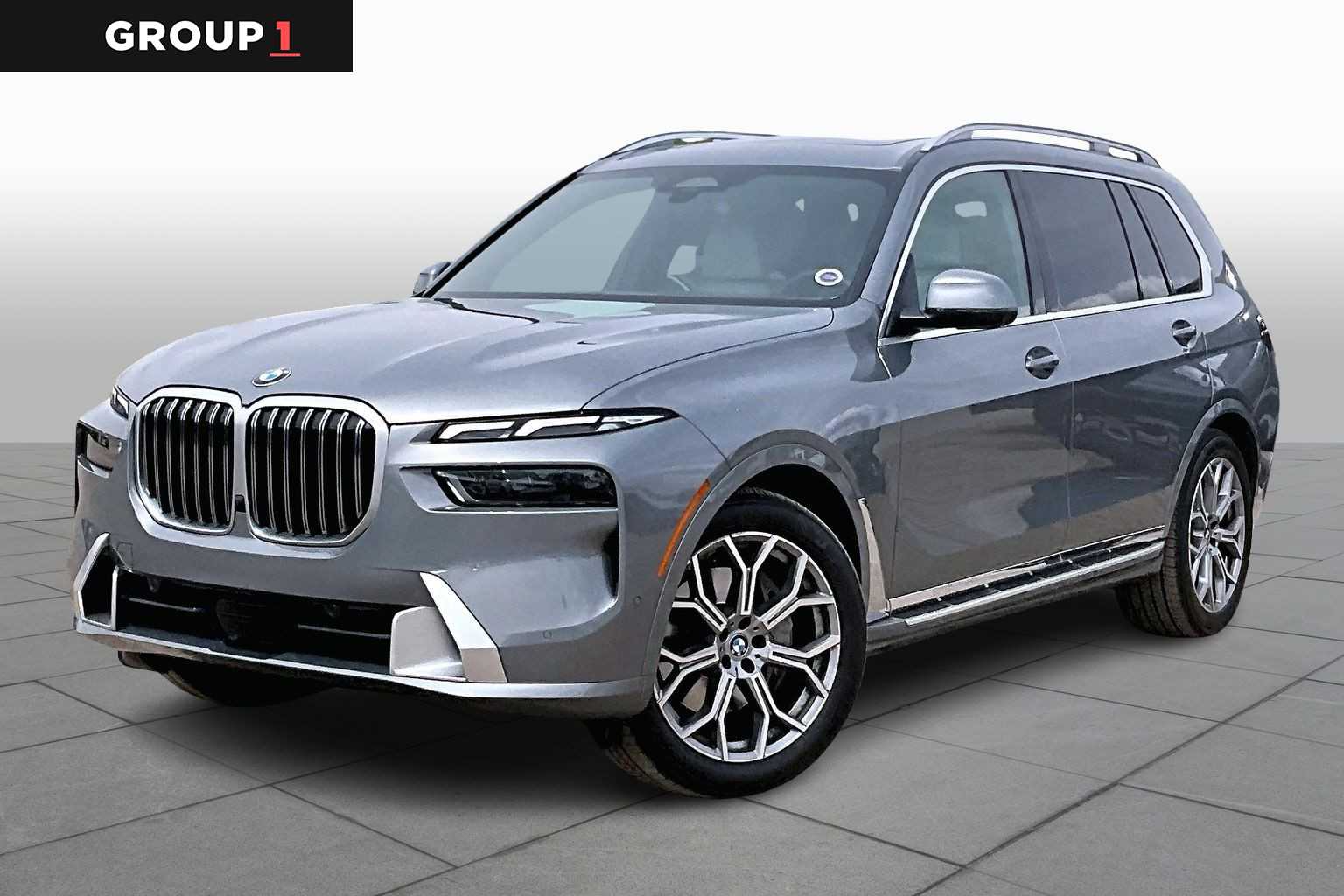 Gray (Skyscraper Grey Metallic) 2024 BMW X7 xDrive40i AWD SUV / Crossover All-Wheel Drive 8-Speed Automatic