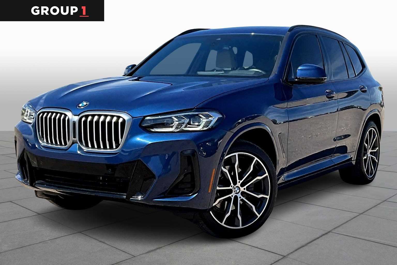 Phytonic Blue Metallic 2022 BMW X3 xDrive30i AWD SUV / Crossover All-Wheel Drive 8-Speed Automatic