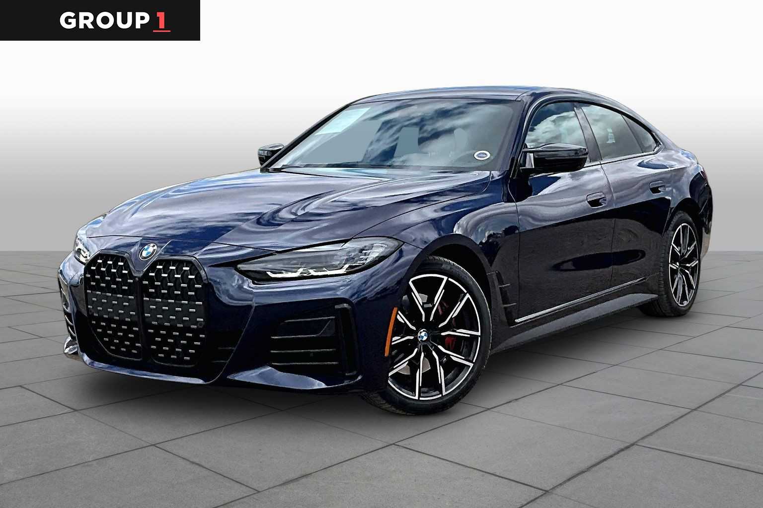 Tanzanite Blue II Metallic 2024 BMW 4 Series M440i Gran Coupe xDrive Coupe All-Wheel Drive 8-Speed Automatic