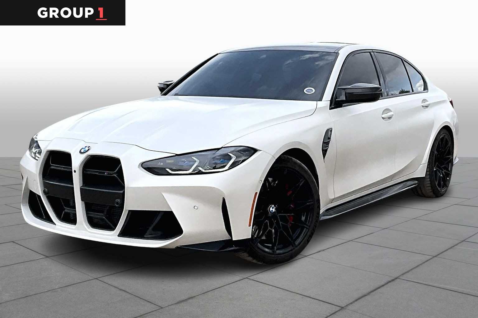 Frozen Brilliant White Metallic 2022 BMW M3 Competition xDrive AWD Sedan All-Wheel Drive 8-Speed Automatic