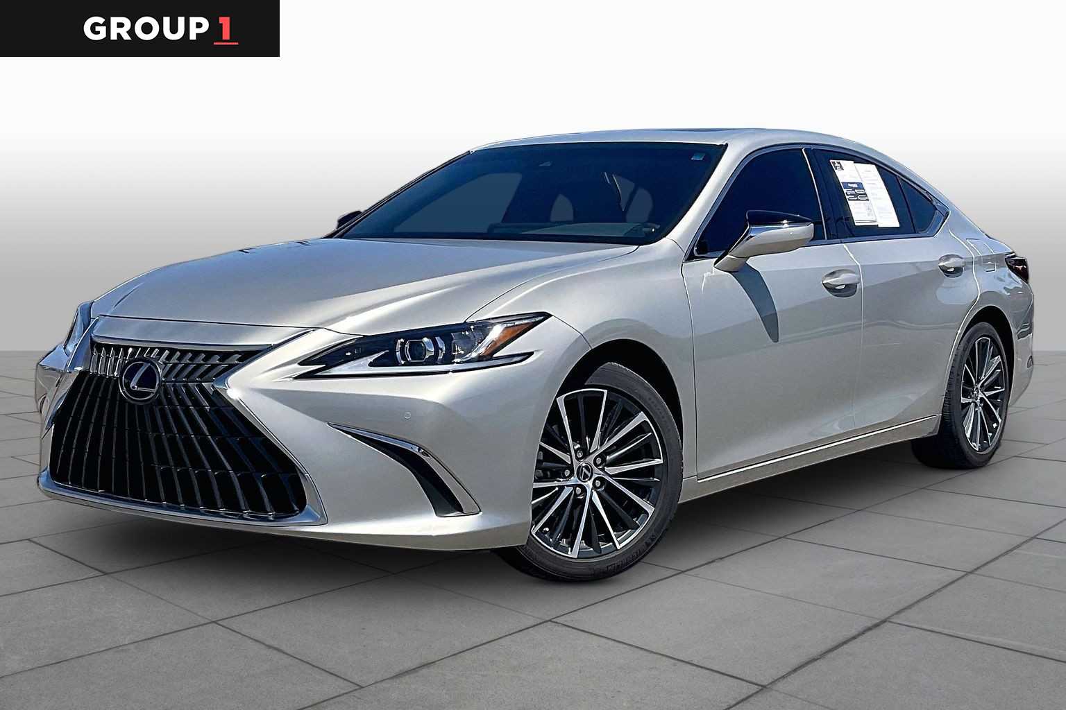 Brown (Moonbeam Beige Metallic) 2023 Lexus ES Hybrid 300h FWD Sedan Front-Wheel Drive Continuously Variable Transmission