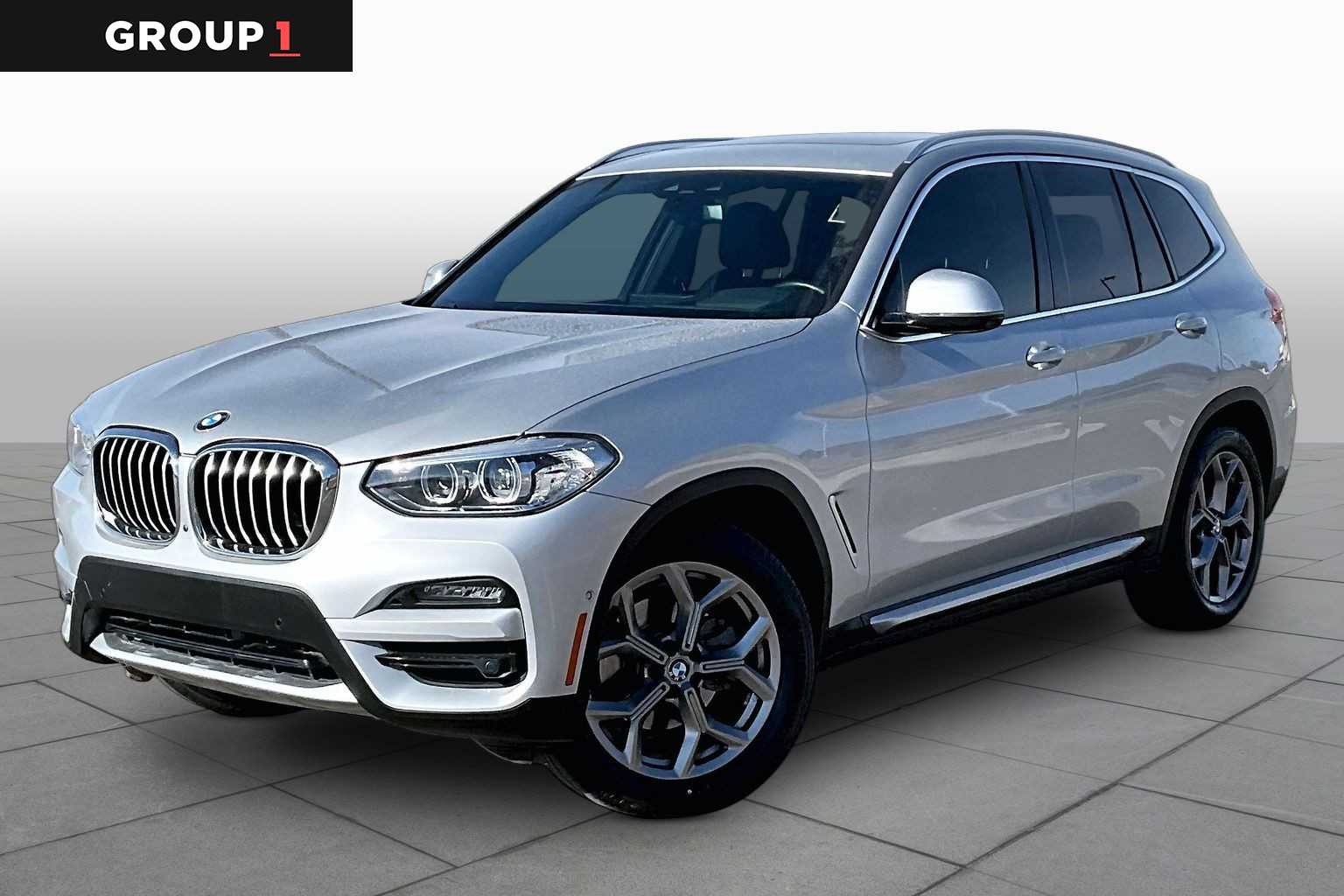Glacier Silver Metallic 2021 BMW X3 xDrive30i AWD SUV / Crossover All-Wheel Drive 8-Speed Automatic