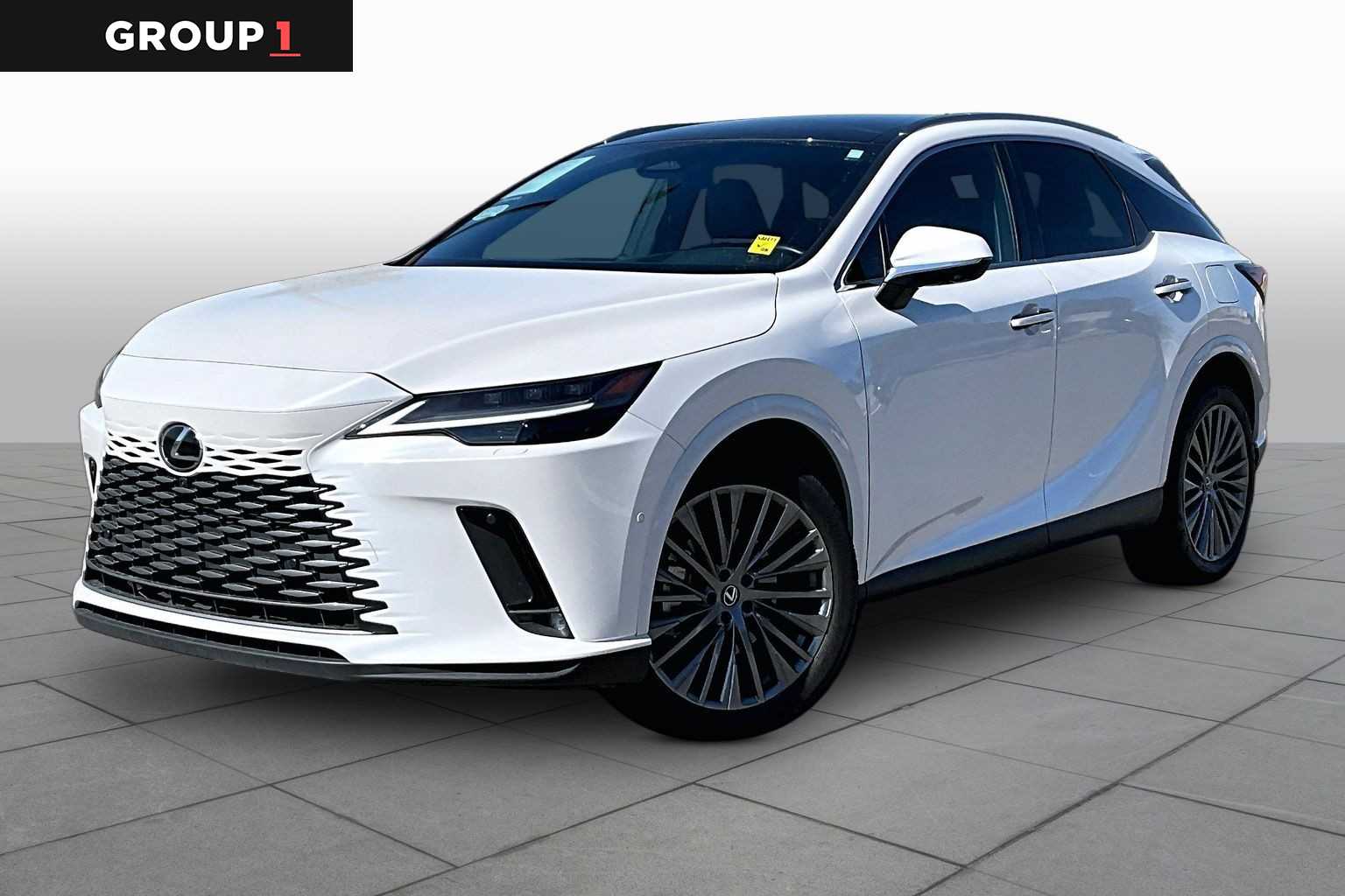 Eminent White Pearl 2025 Lexus RX Hybrid SUV / Crossover All-Wheel Drive Continuously Variable Transmission