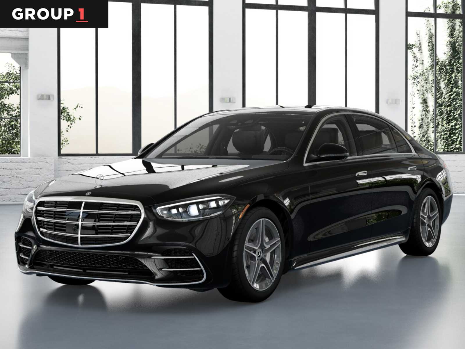 Obsidian Black Metallic 2026 Mercedes-Benz S-Class S 580 4MATIC Sedan All-Wheel Drive 9-Speed Automatic