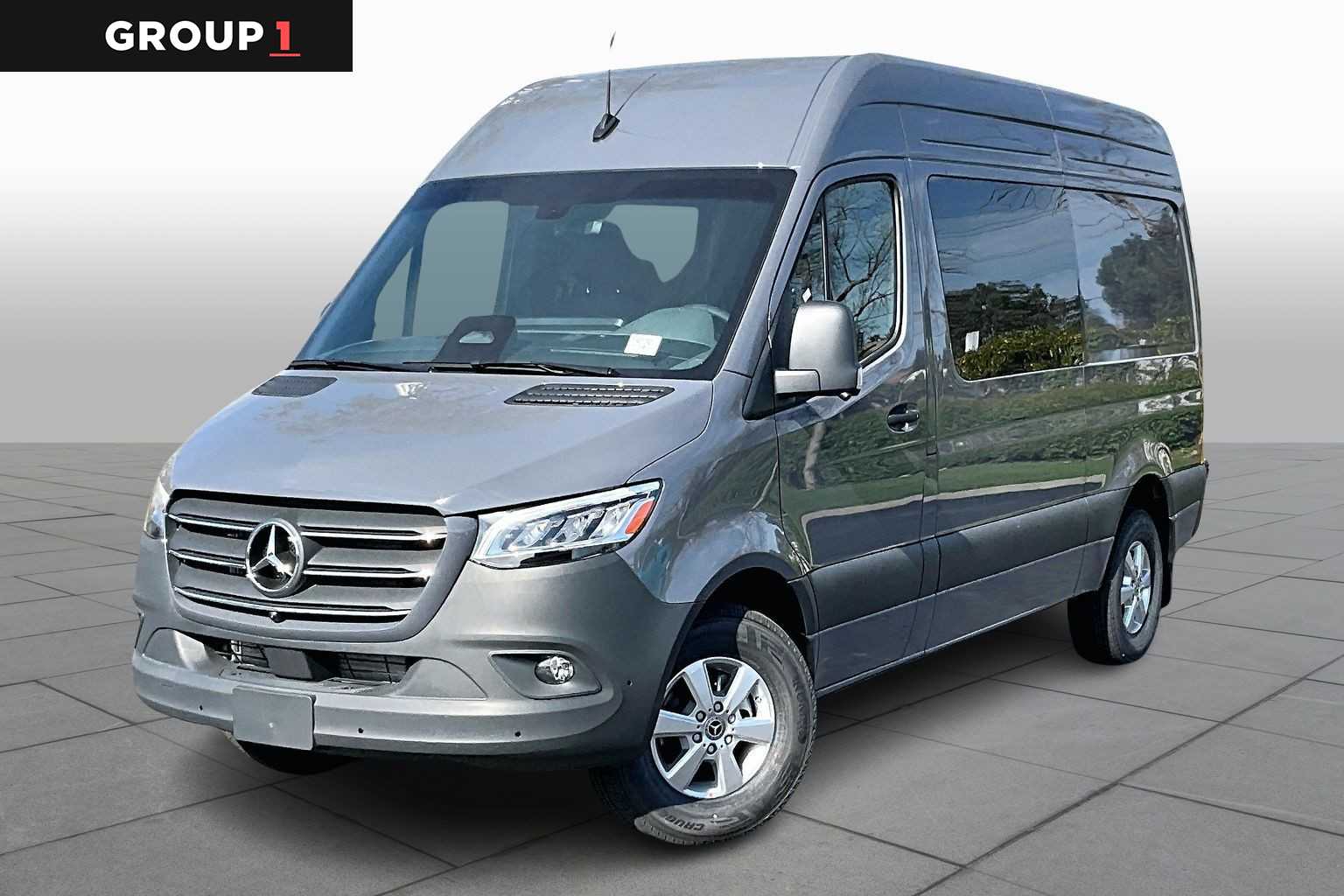 Gray (Graphite Grey) 2026 Mercedes-Benz Sprinter Van 9-Speed Automatic