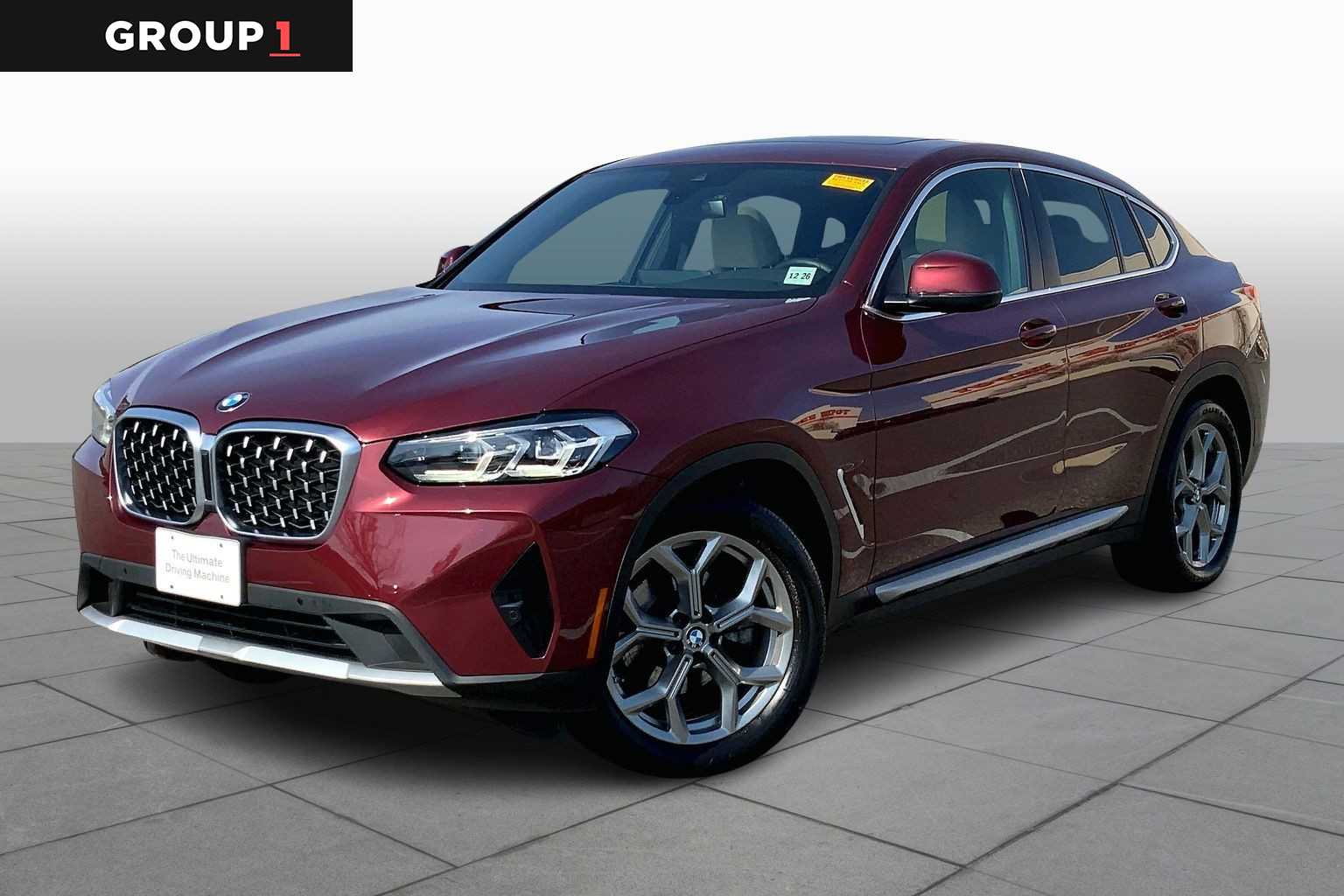 Piemont Red 2022 BMW X4 xDrive30i AWD SUV / Crossover All-Wheel Drive 8-Speed Automatic