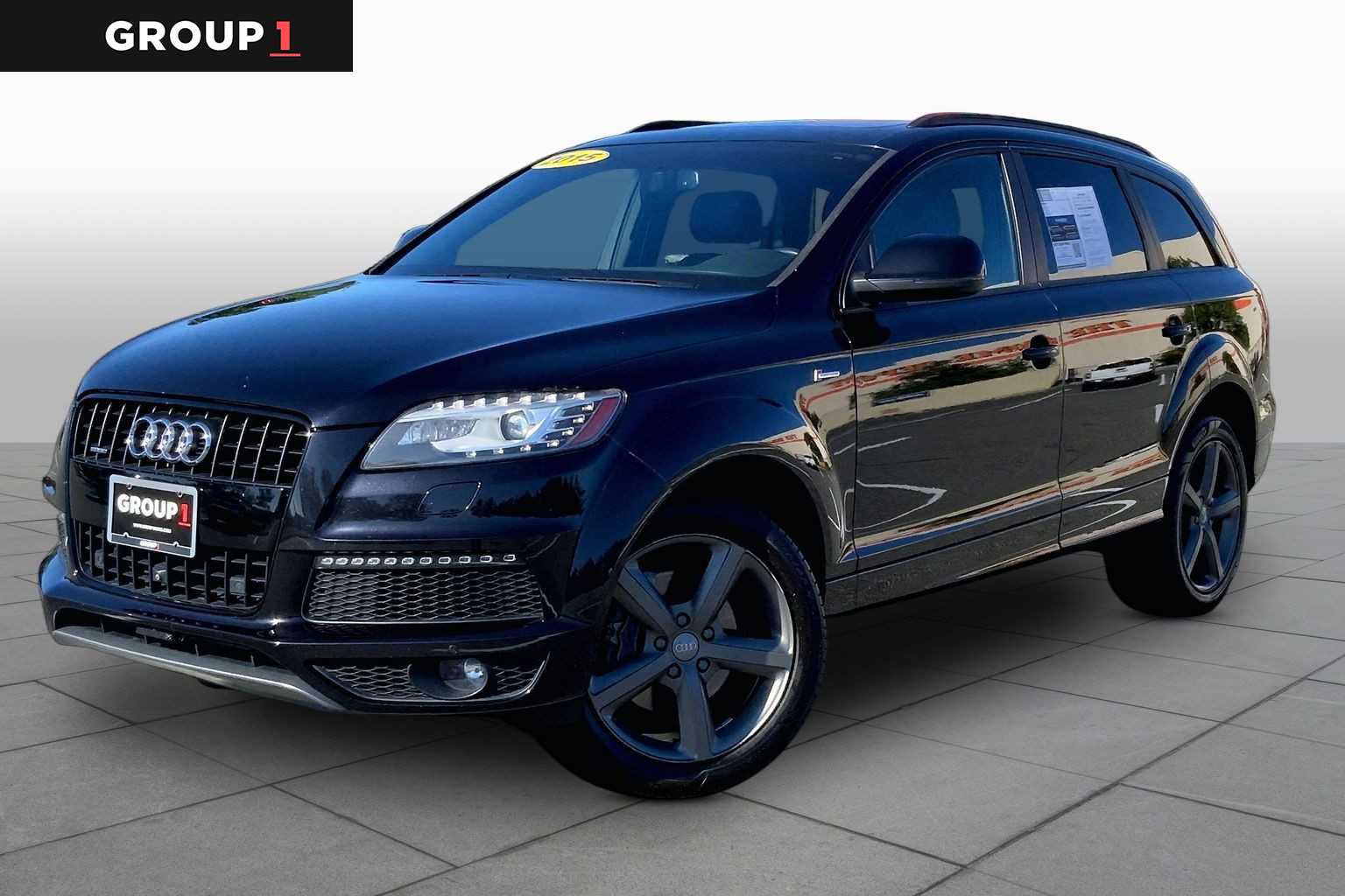 Orca Black Metallic 2015 Audi Q7 SUV / Crossover All-Wheel Drive 8-Speed Automatic
