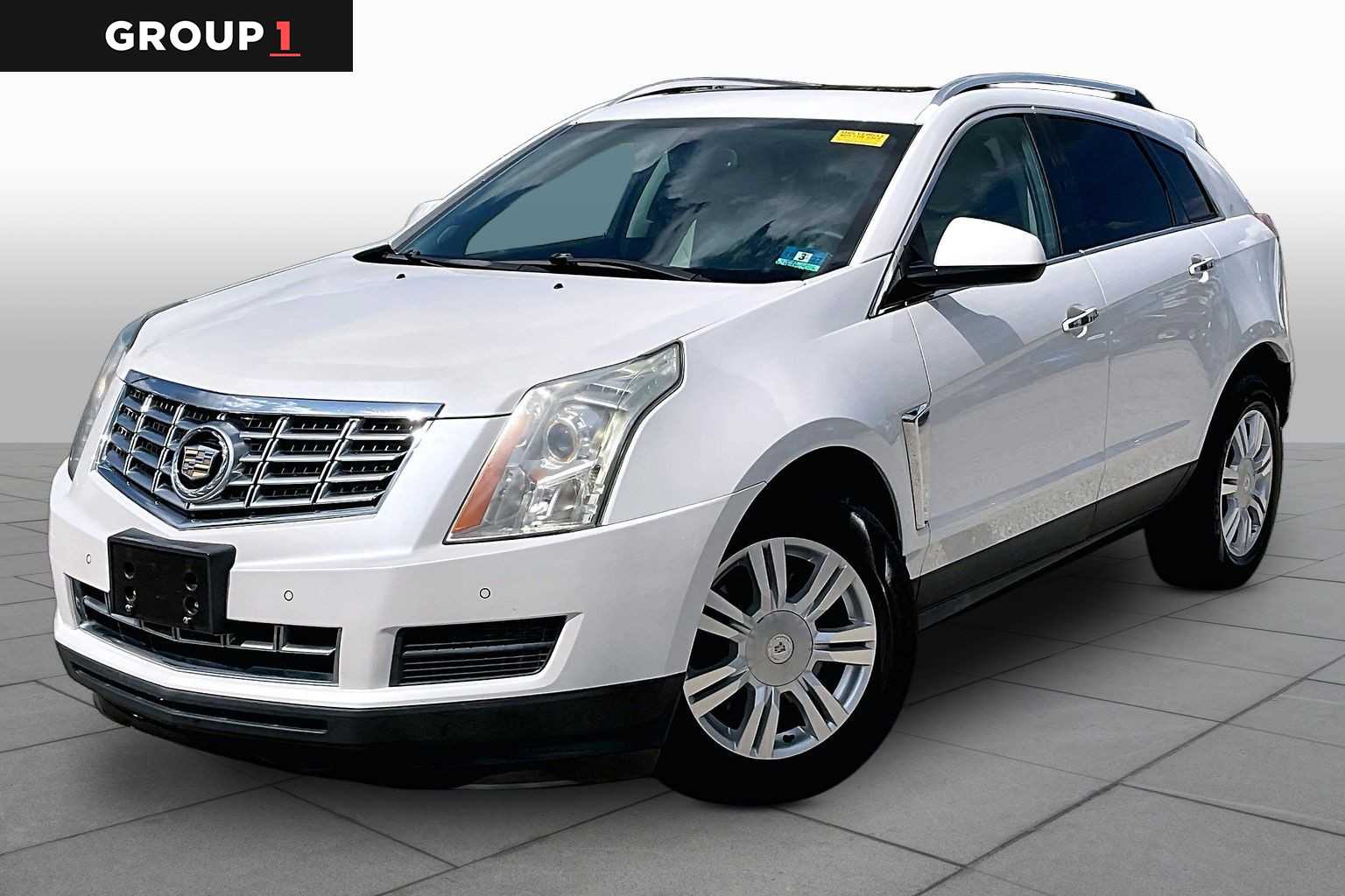Gray (Platinum Ice Tricoat) 2016 Cadillac SRX SUV / Crossover All-Wheel Drive 6-Speed Automatic