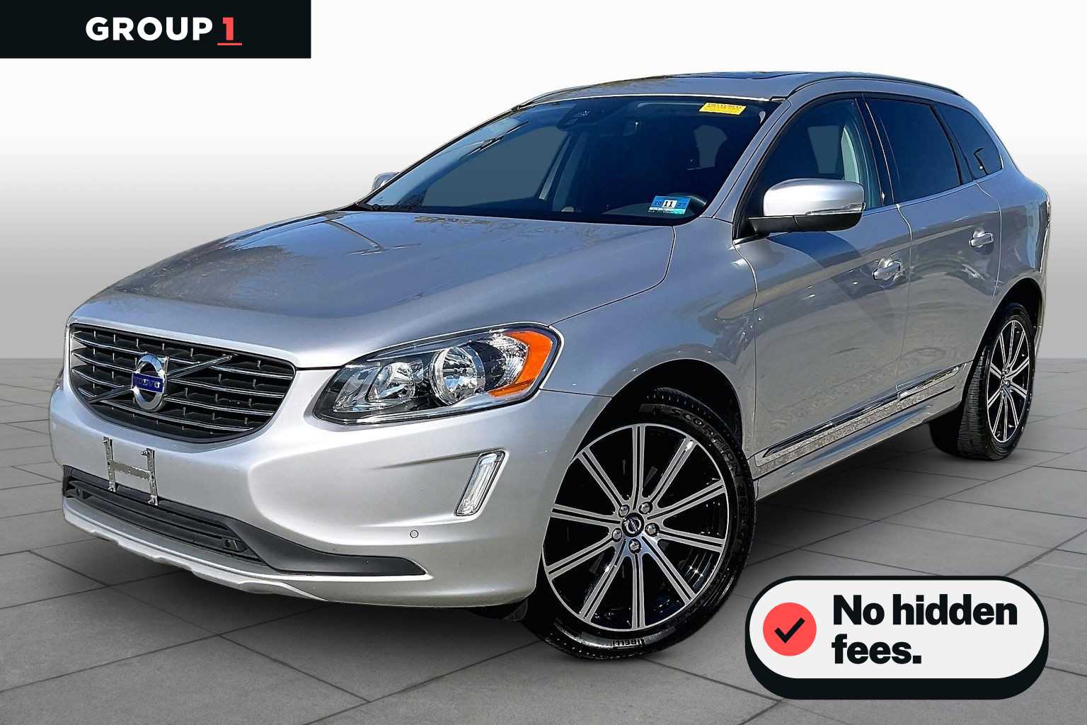 BRIGHT SILVER METALLIC 2016 Volvo XC60 SUV / Crossover All-Wheel Drive 6-Speed Automatic