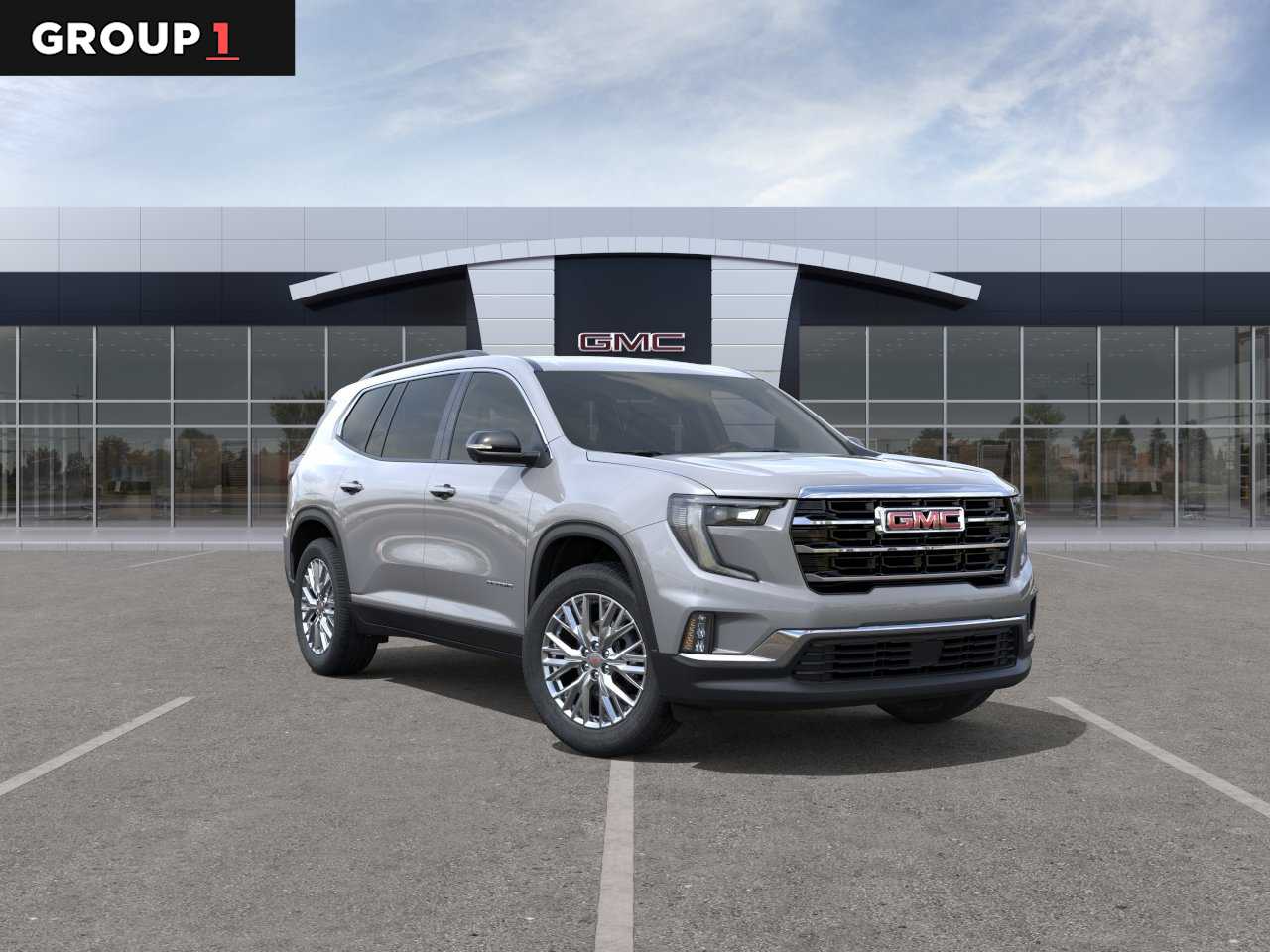 Sterling Metallic 2026 GMC Acadia Elevation AWD SUV / Crossover Four-Wheel Drive 8-Speed Automatic