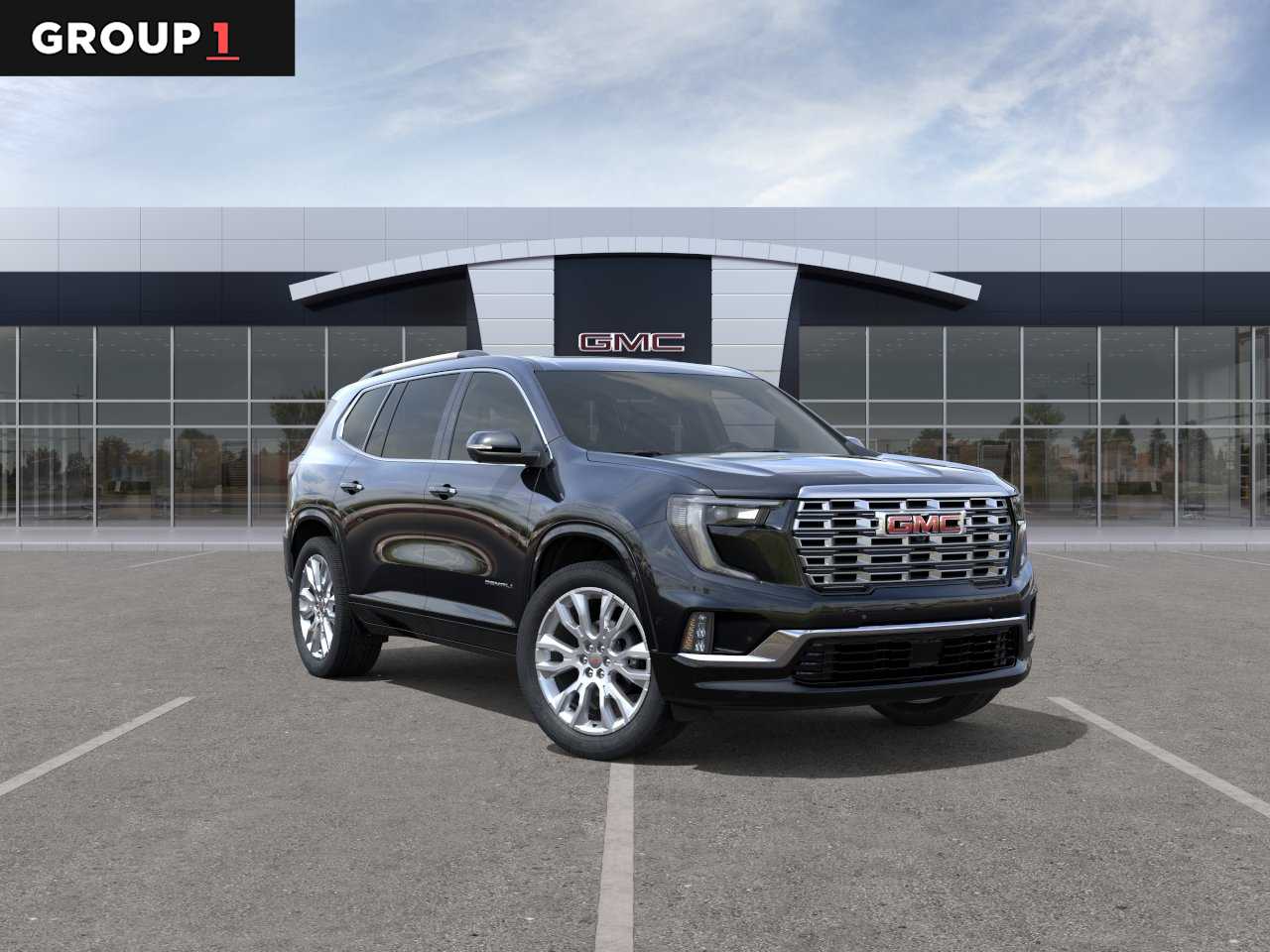 Black (Ebony Twilight Metallic) 2026 GMC Acadia Denali AWD SUV / Crossover Four-Wheel Drive 8-Speed Automatic