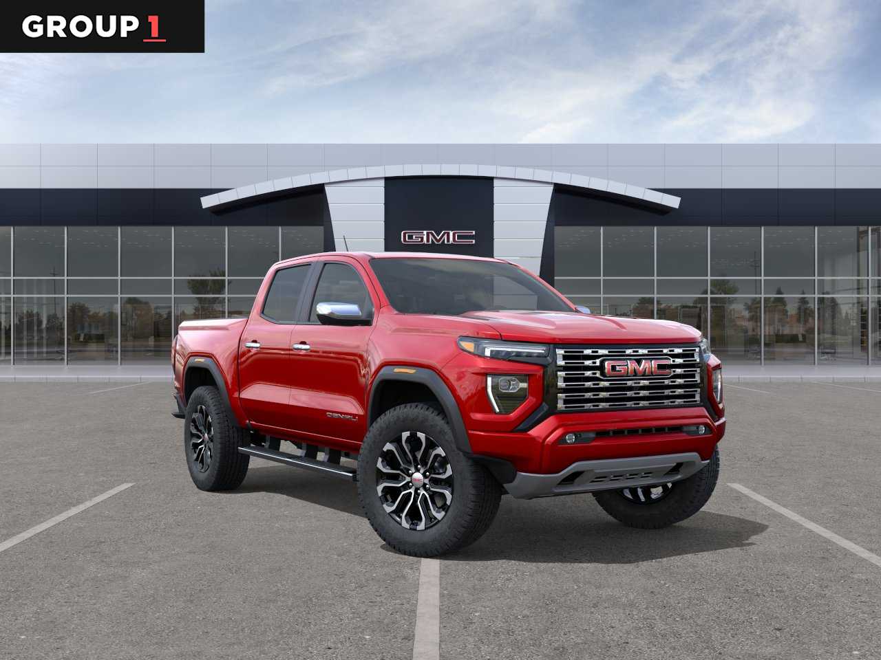 VOLCANIC RED TINTCOAT 2026 GMC Canyon Pickup Truck Four-Wheel Drive 8-Speed Automatic