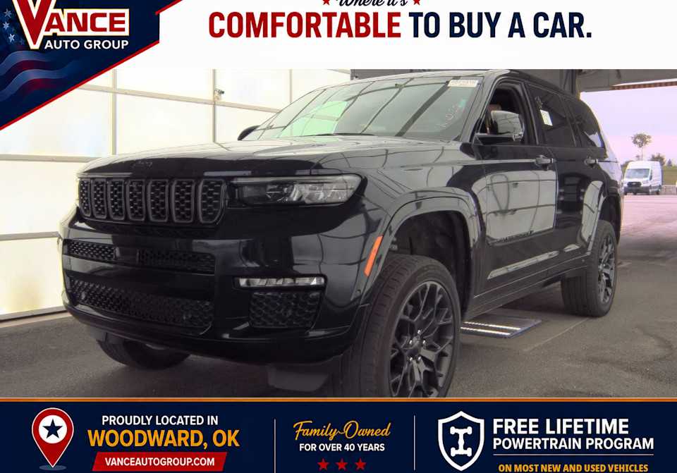 Midnight Sky 2024 Jeep Grand Cherokee L Summit Reserve 4WD SUV / Crossover Four-Wheel Drive 8-Speed Automatic