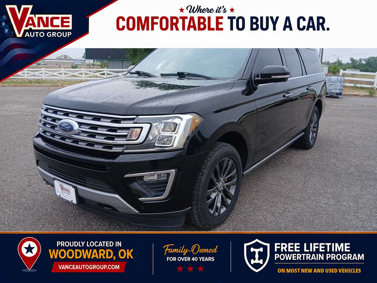 Agate Black 2020 Ford Expedition MAX Limited 4WD SUV / Crossover Four-Wheel Drive Automatic