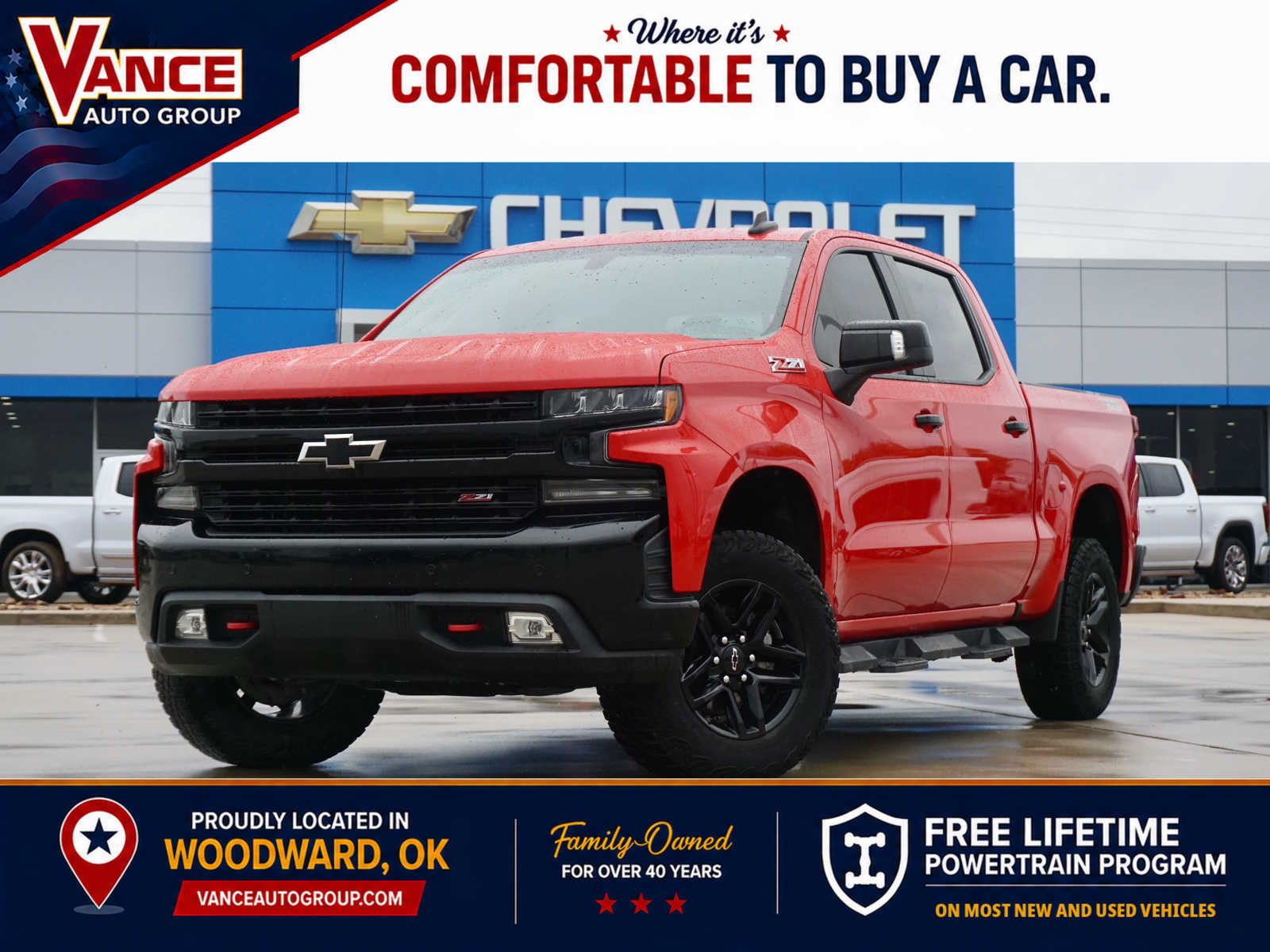 2019 Chevrolet Silverado 1500 LT Trail Boss Crew Cab 4WD