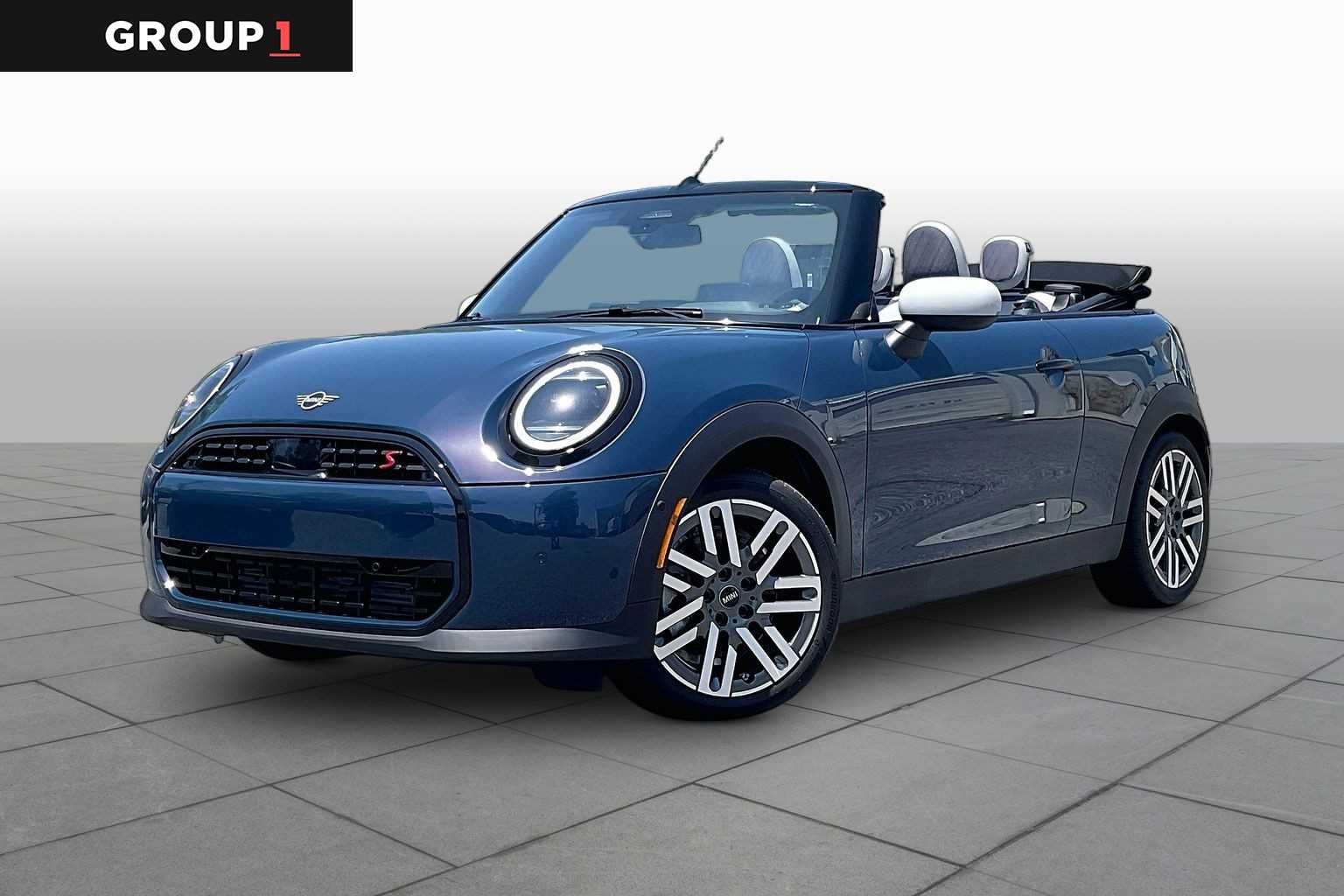 Indigo Sunset Blue Metallic 2026 MINI Cooper Convertible Front-Wheel Drive 7-Speed Automatic