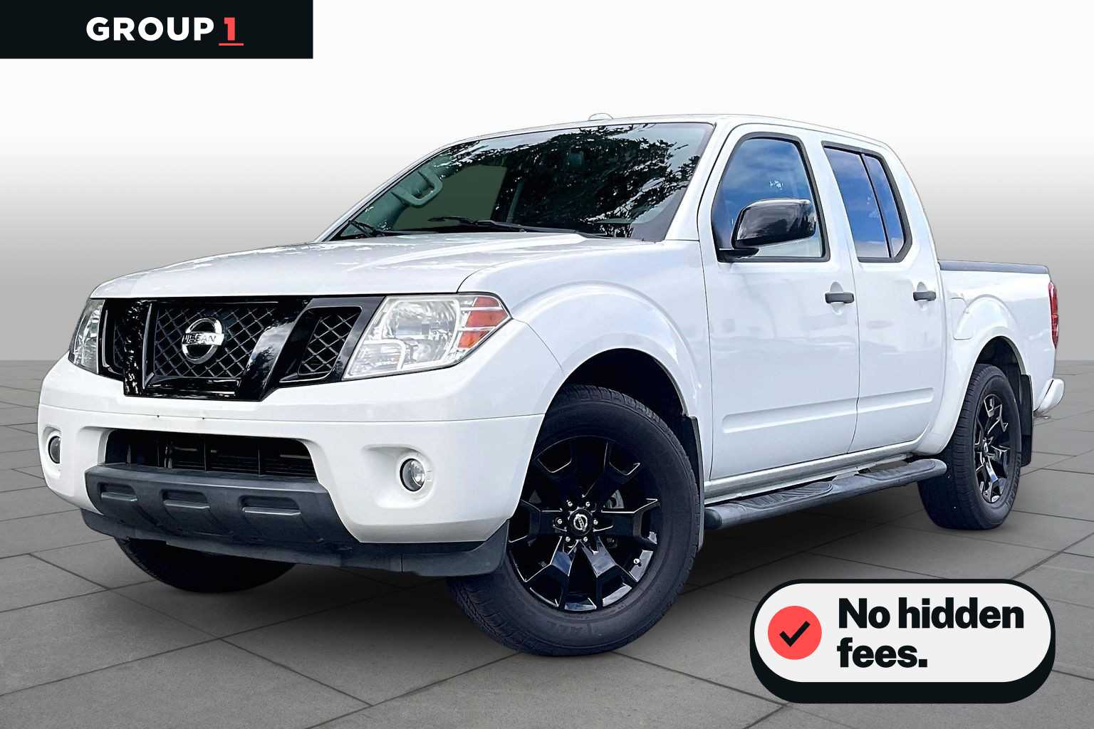 Glacier White 2018 Nissan Frontier Pickup Truck 4X2 Automatic