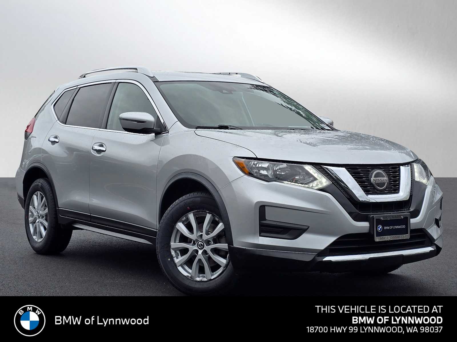 Brilliant Silver Metallic 2020 Nissan Rogue SV AWD SUV / Crossover All-Wheel Drive Continuously Variable Transmission