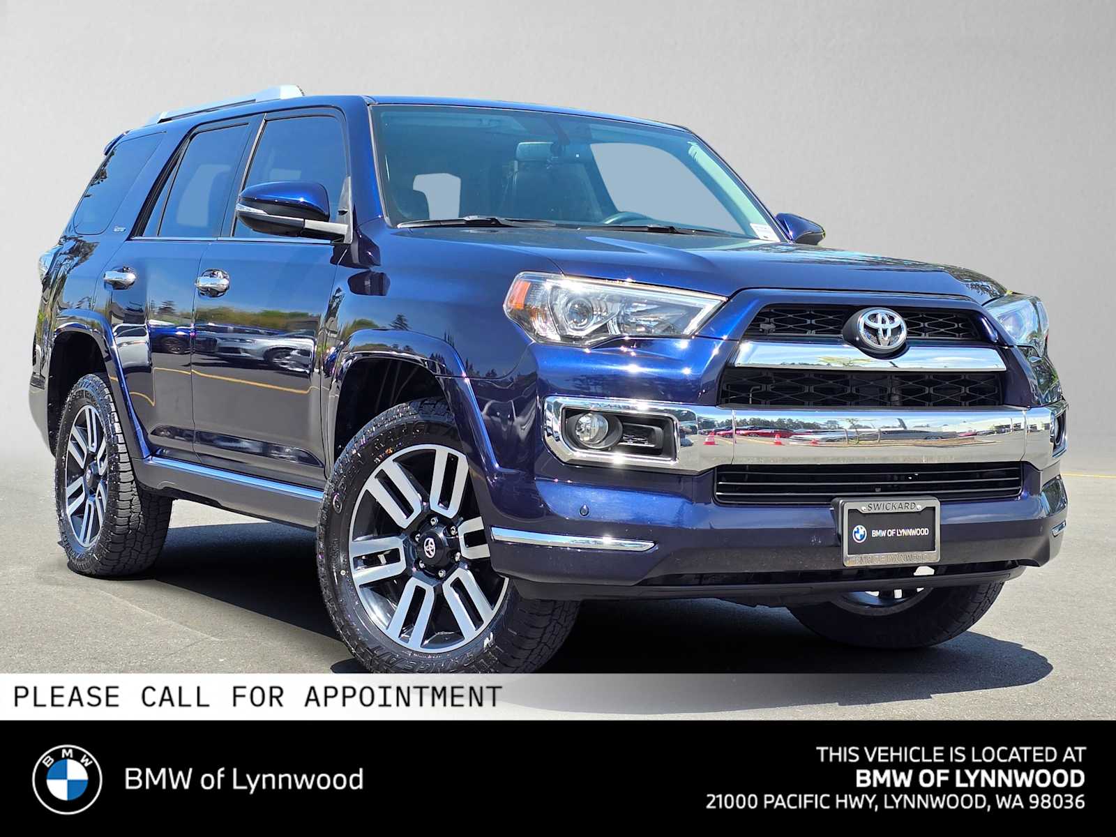 Nautical Blue Metallic 2018 Toyota 4Runner SUV / Crossover All-Wheel Drive 5-Speed Automatic