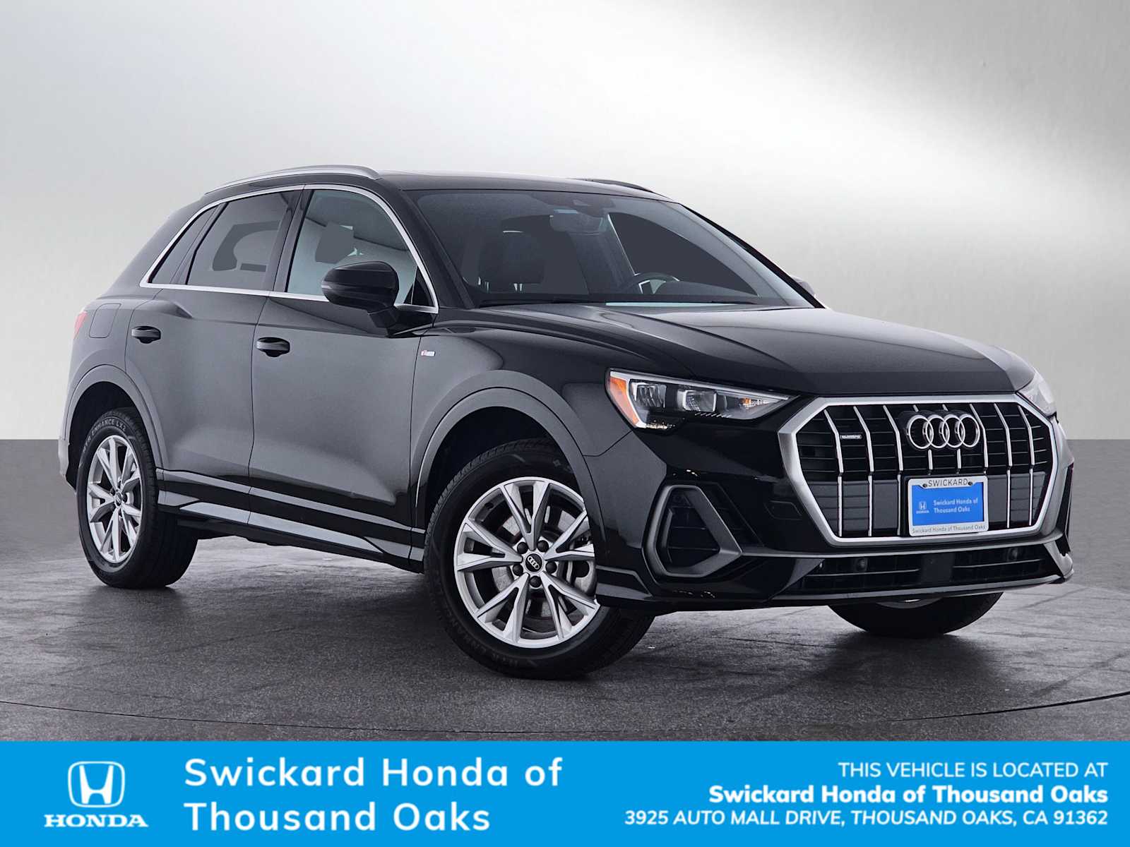 Black 2021 Audi Q3 quattro Premium S Line 45 TFSI SUV / Crossover All-Wheel Drive 8-Speed Automatic