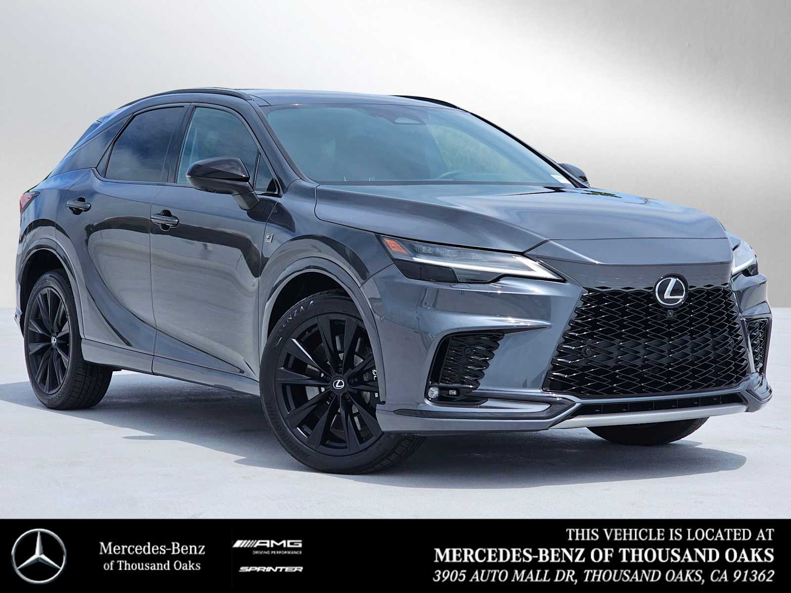 Cloudburst Gray 2024 Lexus RX Hybrid 500h F Sport Performance AWD SUV / Crossover All-Wheel Drive 6-Speed Automatic