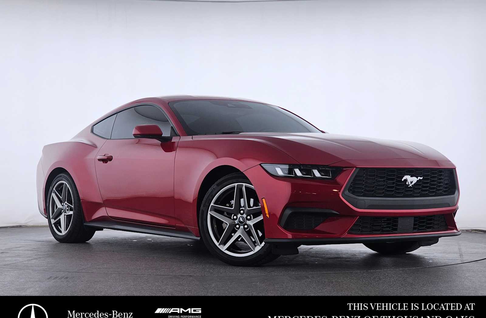 Rapid Red Metallic Tinted Clearcoat 2024 Ford Mustang EcoBoost Fastback RWD Coupe Rear-Wheel Drive Automatic