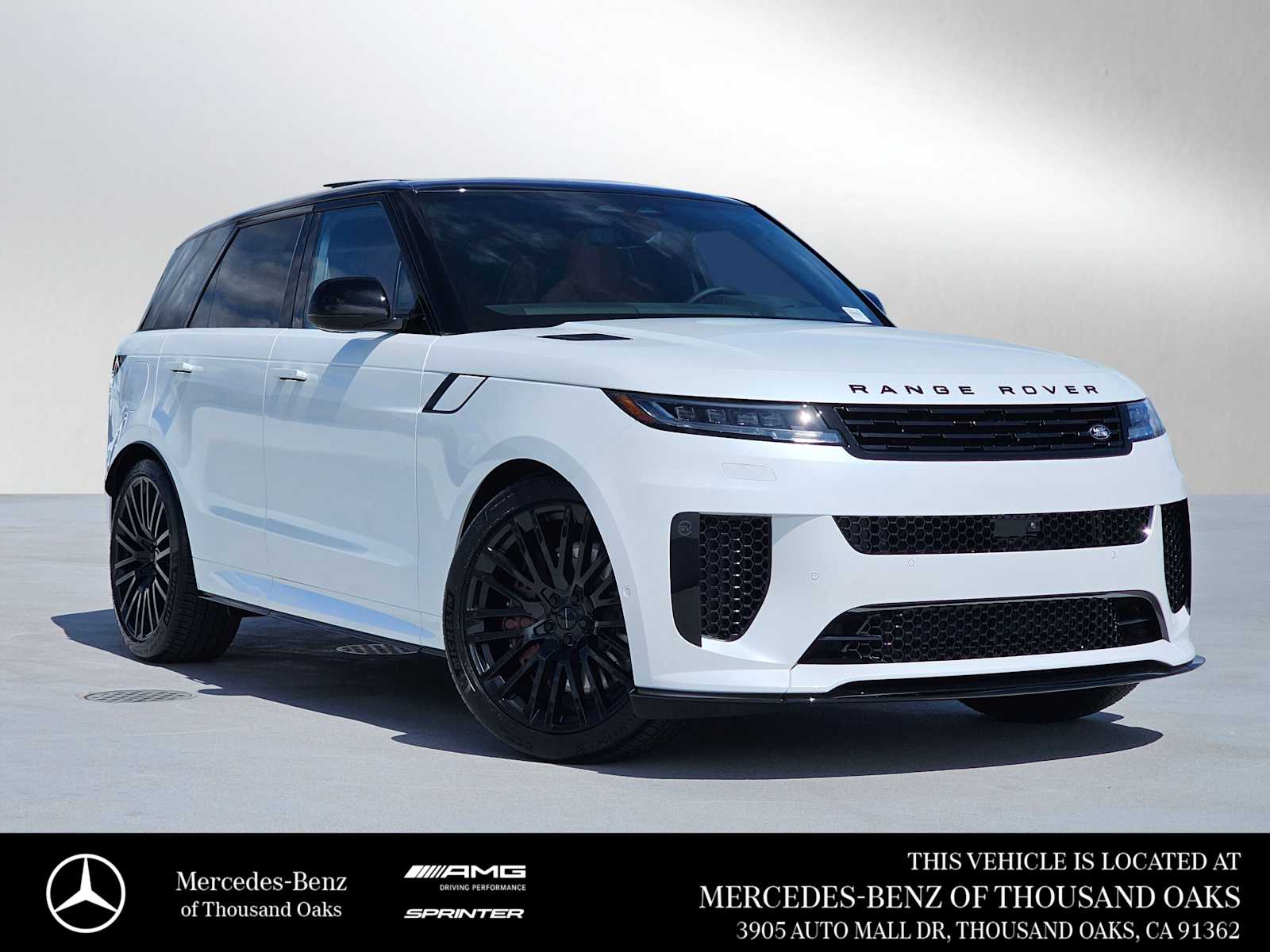 White 2026 Land Rover Range Rover Sport P635 SV AWD SUV / Crossover All-Wheel Drive 8-Speed Automatic