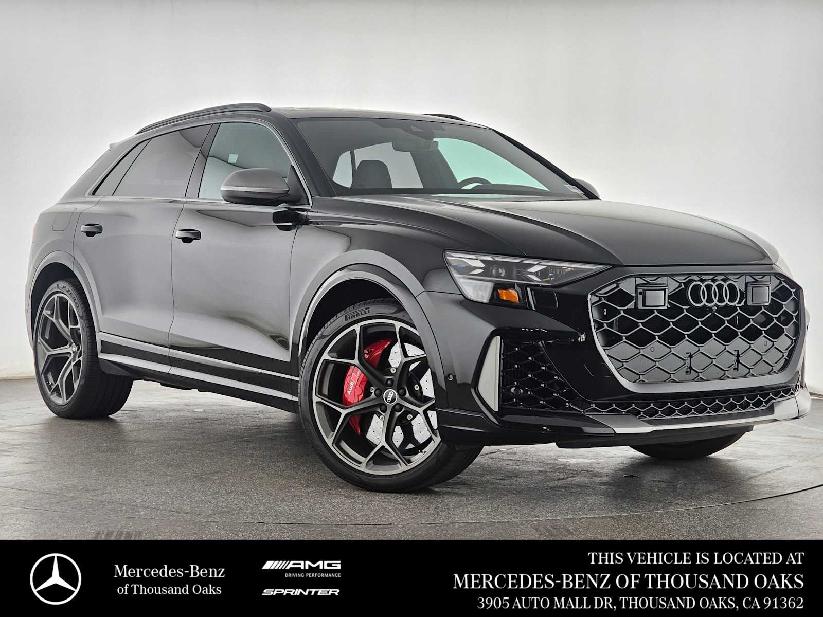 Mythos Black Metallic 2025 Audi RS Q8 4.0T quattro Performance SUV / Crossover 8-Speed Automatic
