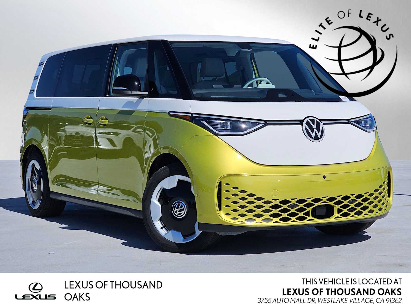 Pomelo Yellow 2025 Volkswagen ID.Buzz Pro S Plus 4Motion Minivan All-Wheel Drive 1-Speed Automatic