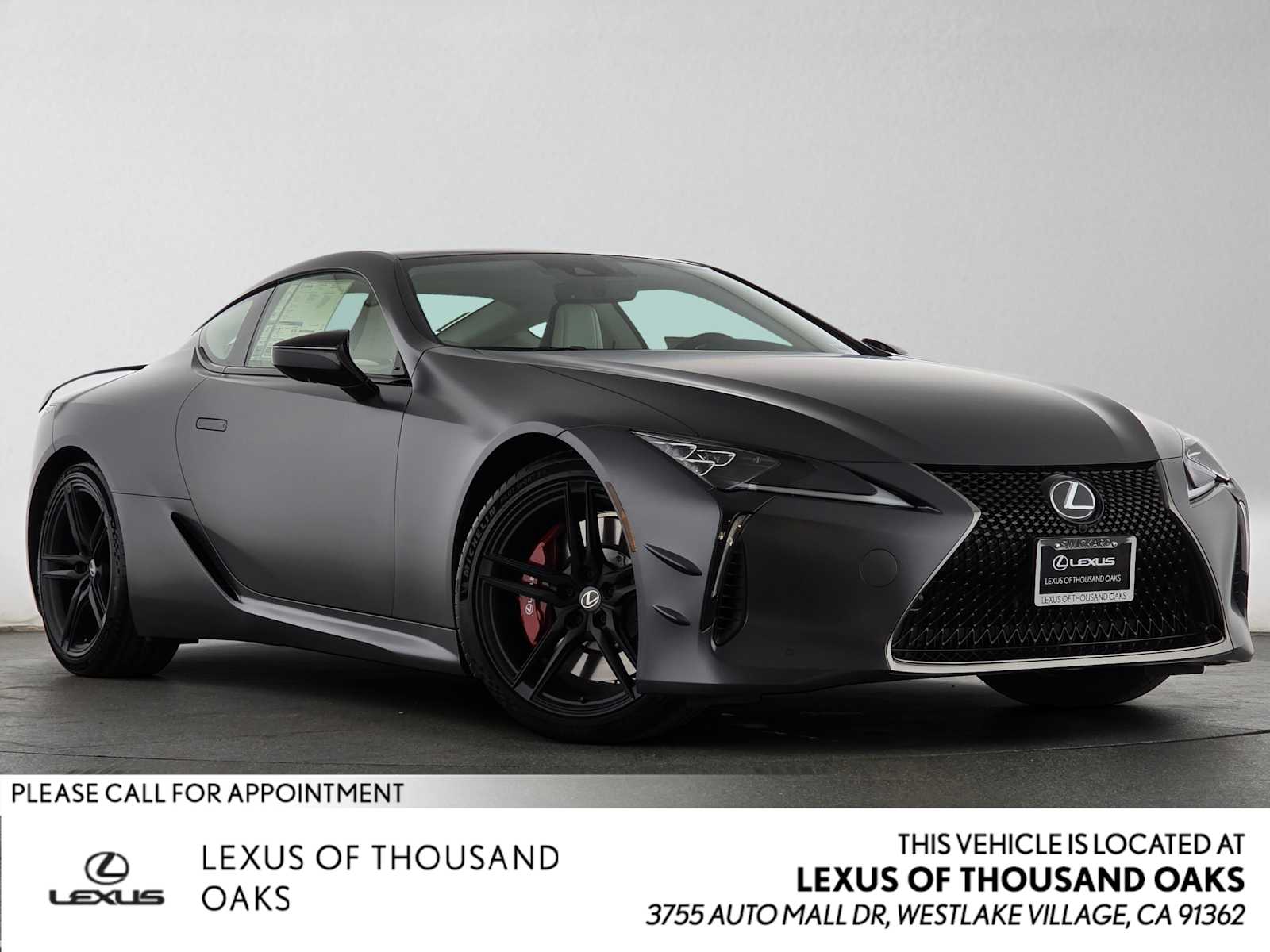 Smoke 2026 Lexus LC Coupe Rear-Wheel Drive Automatic
