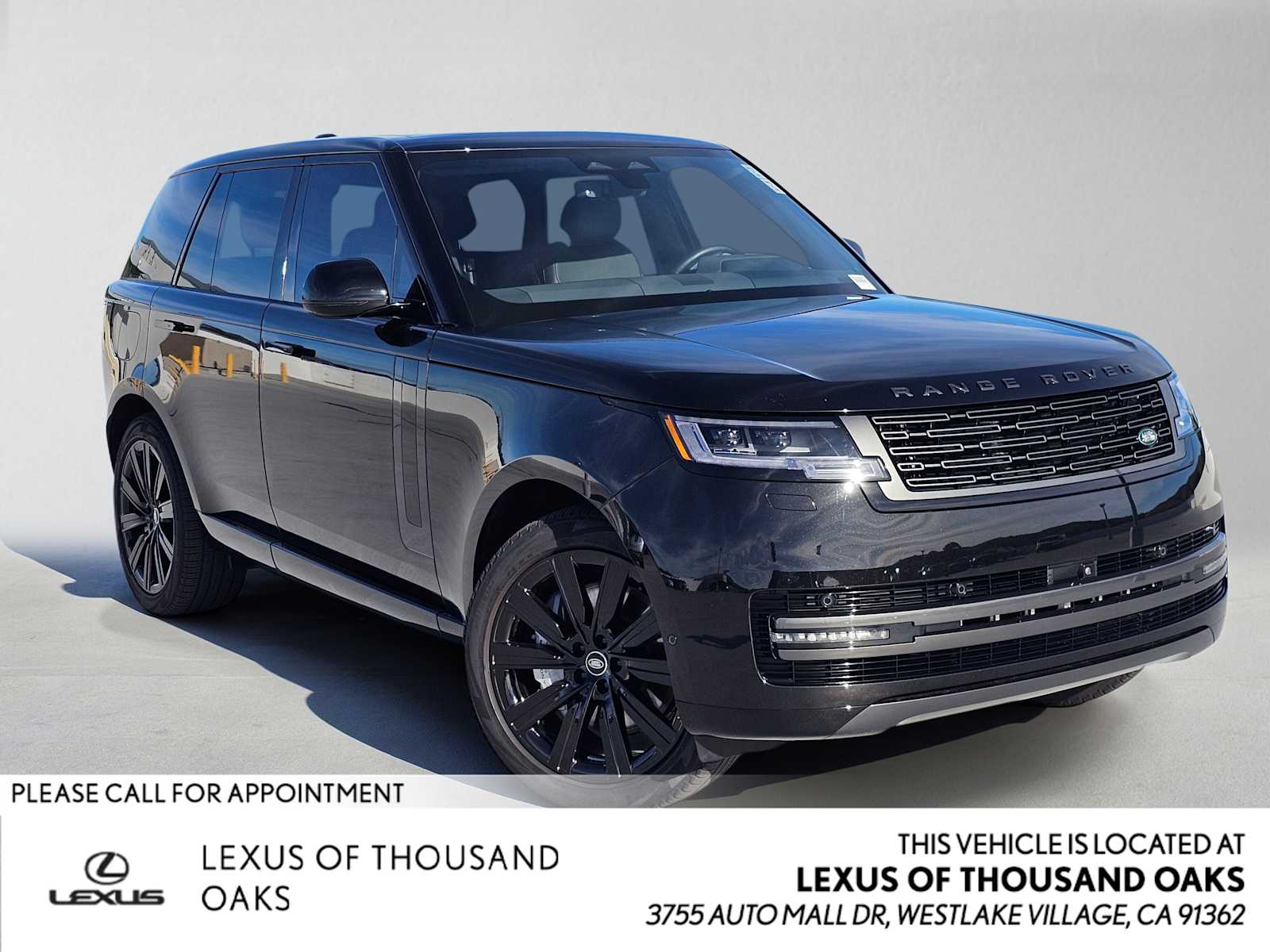 Santorini Black Metallic 2025 Land Rover Range Rover SUV / Crossover All-Wheel Drive 8-Speed Automatic