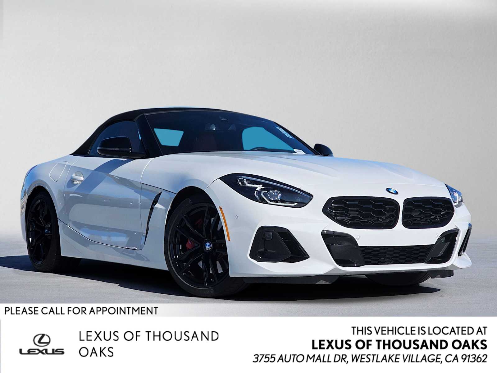 Alpine White 2024 BMW Z4 Convertible Rear-Wheel Drive 8-Speed Automatic