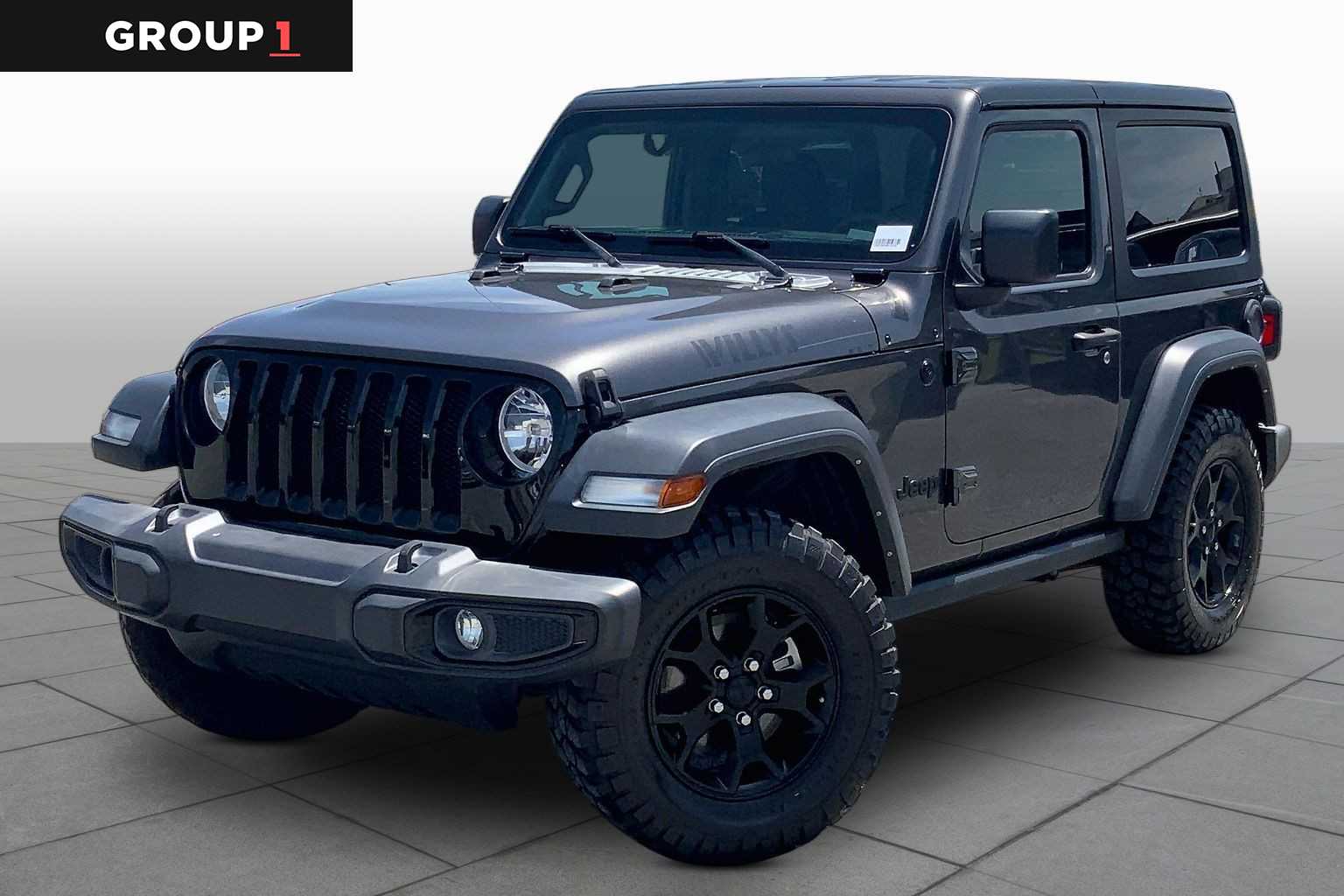 Gray (Granite Crystal Metallic Clearcoat) 2022 Jeep Wrangler SUV / Crossover Four-Wheel Drive 6-Speed Manual