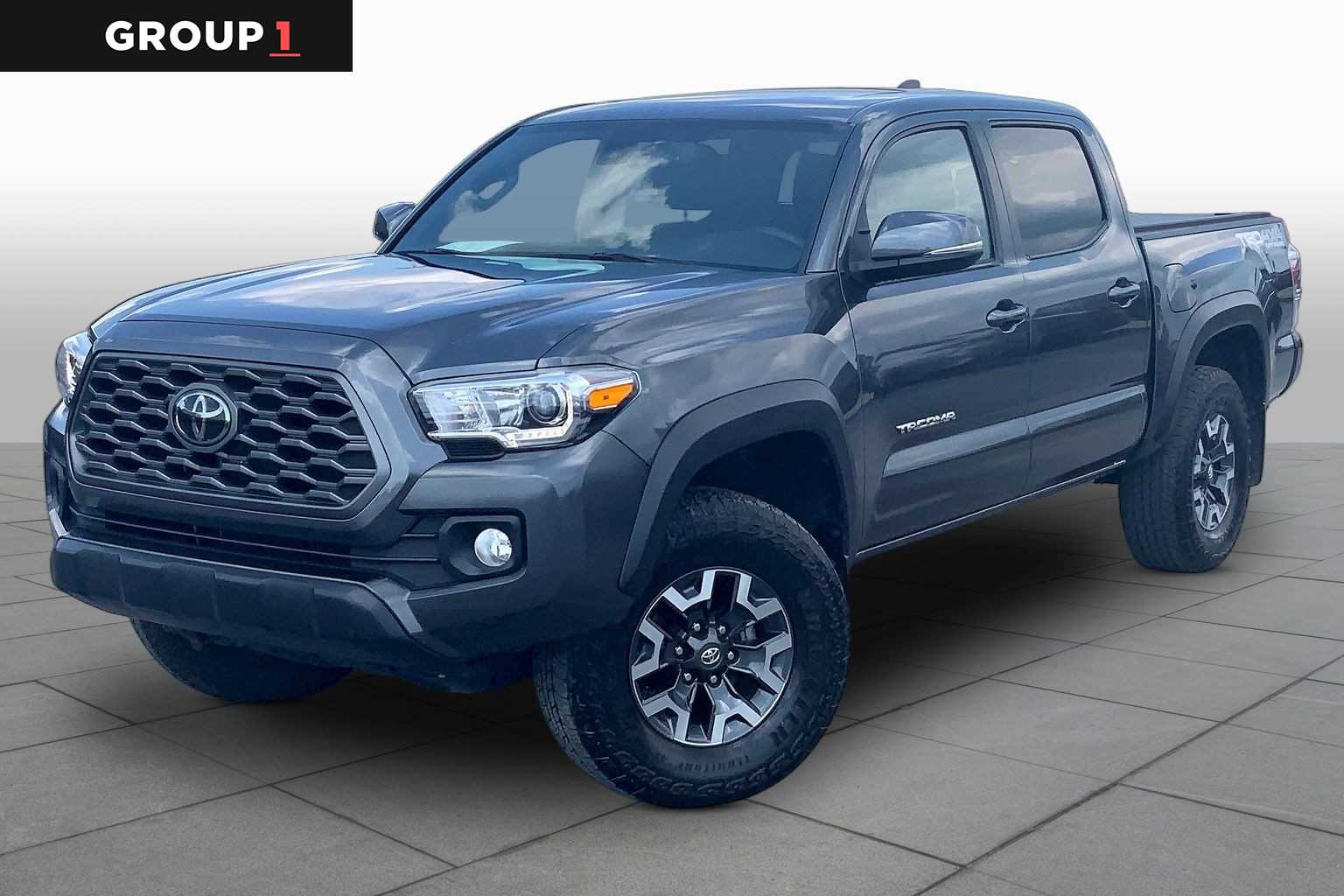 Magnetic Gray Metallic 2023 Toyota Tacoma Pickup Truck Four-Wheel Drive 6-Speed Manual