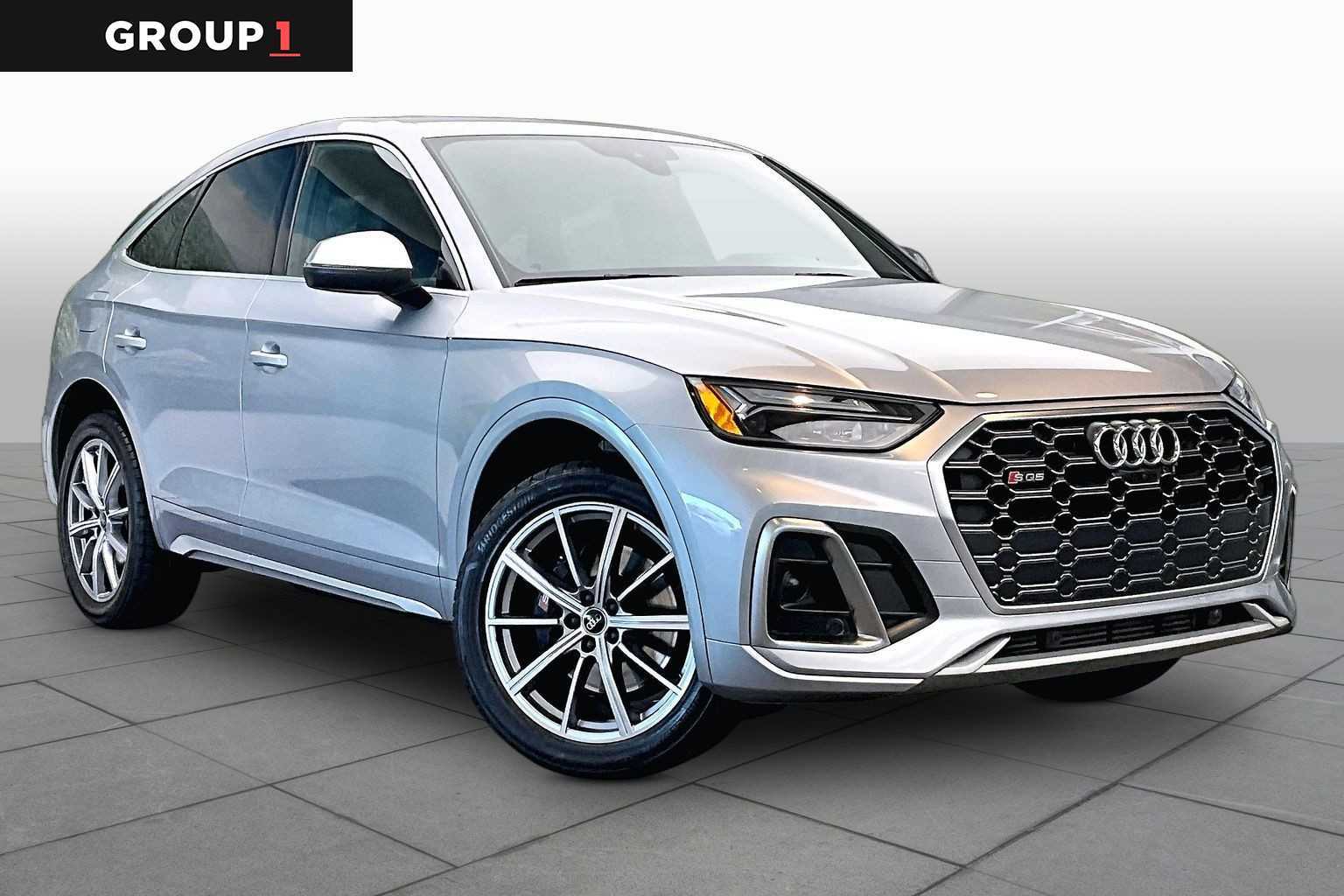Florett Silver Metallic 2023 Audi SQ5 Sportback Sedan All-Wheel Drive 8-Speed Automatic