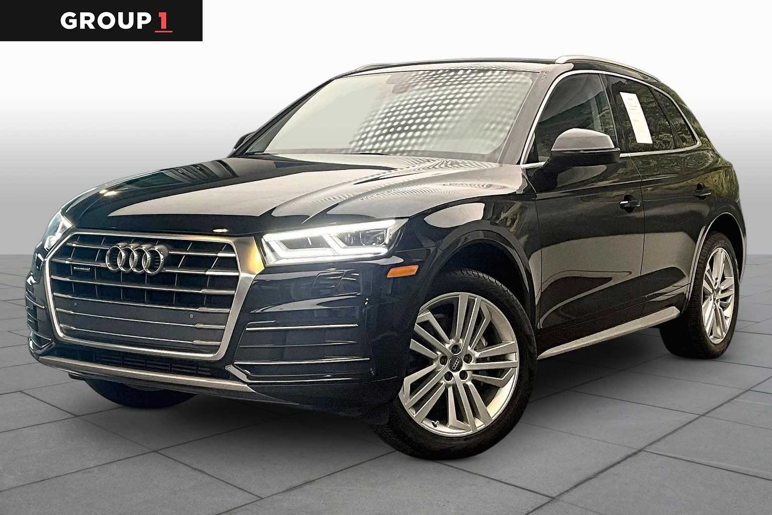 Mythos Black Metallic 2018 Audi Q5 2.0 TFSI quattro Premium Plus SUV / Crossover All-Wheel Drive 7-Speed Automatic