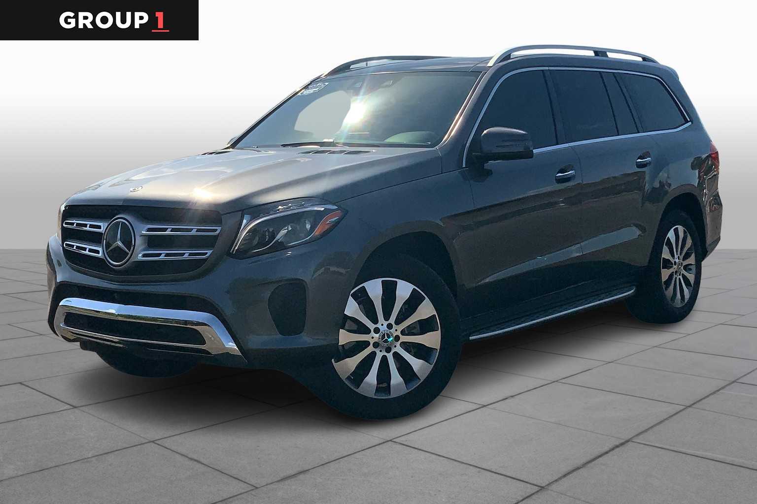Gray (Selenite Grey Metallic) 2018 Mercedes-Benz GLS 450 4MATIC SUV / Crossover All-Wheel Drive 9-Speed Automatic