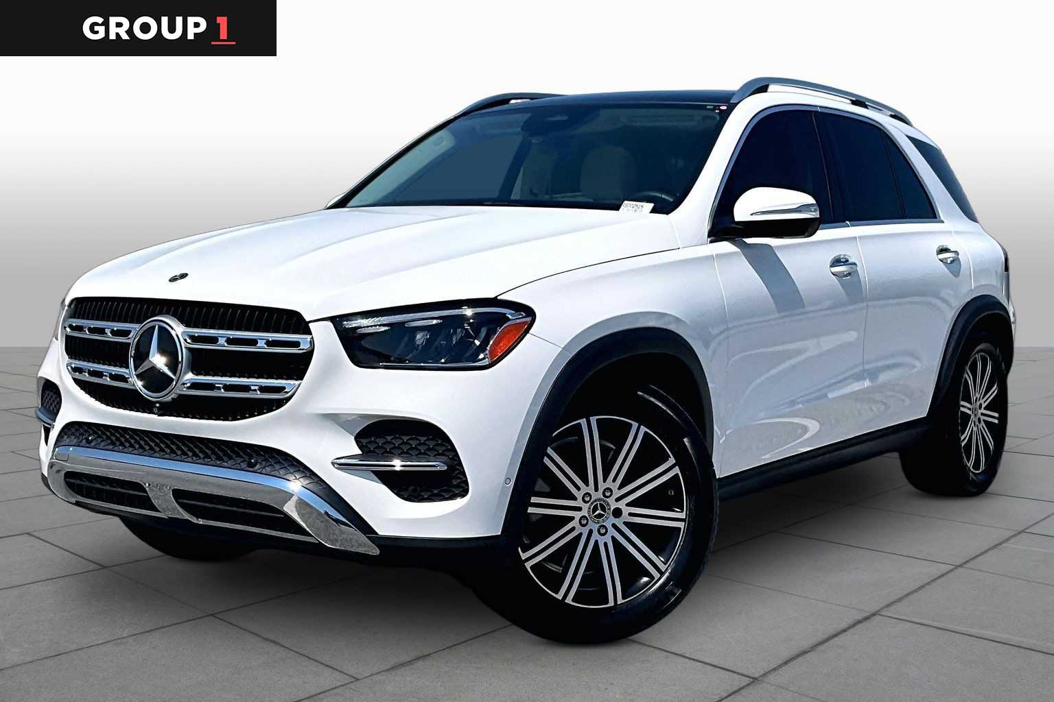 Polar White 2024 Mercedes-Benz GLE 450 4MATIC SUV / Crossover All-Wheel Drive 9-Speed Automatic