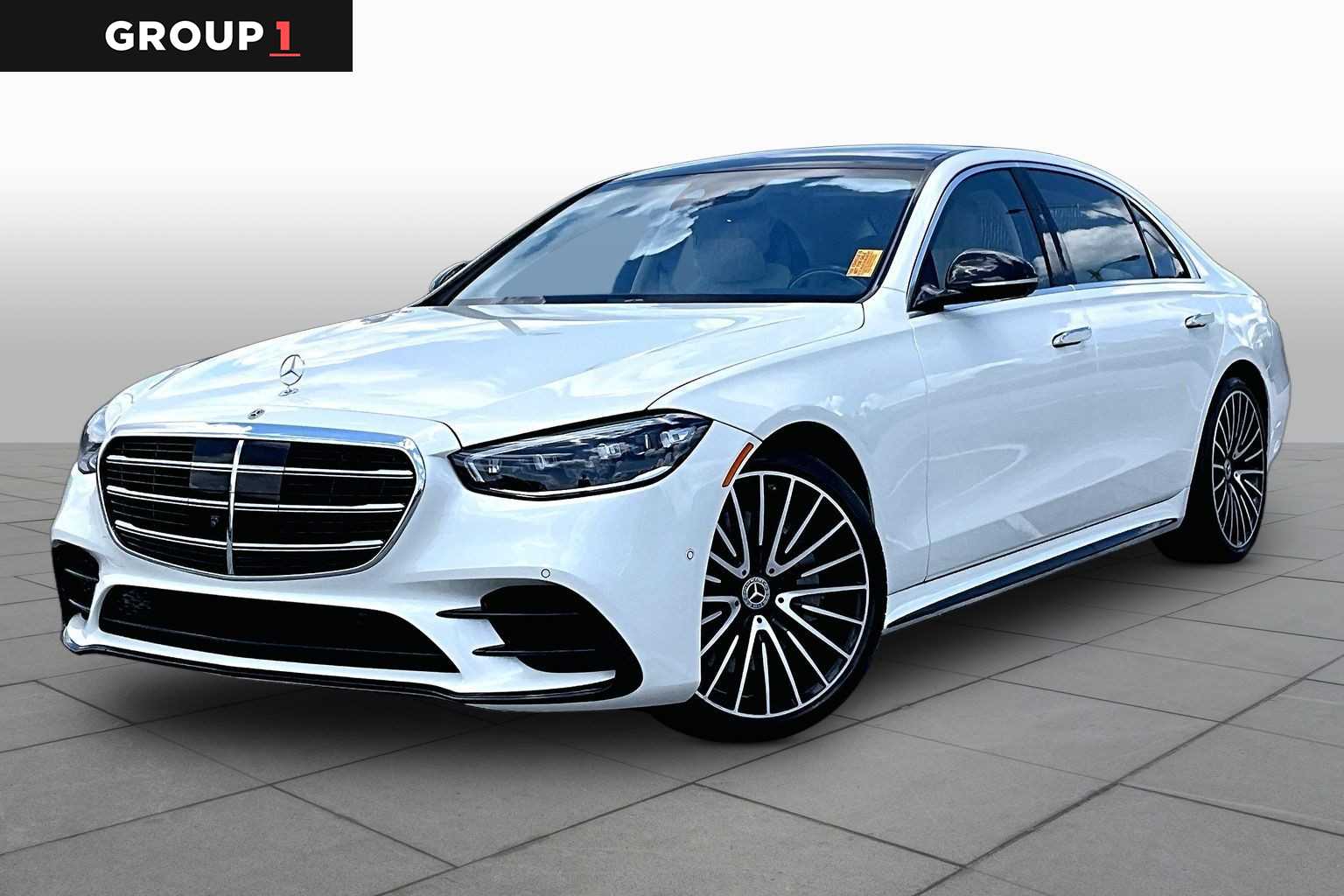 MANUFAKTUR Diamond White 2022 Mercedes-Benz S-Class Sedan All-Wheel Drive 9-Speed Automatic