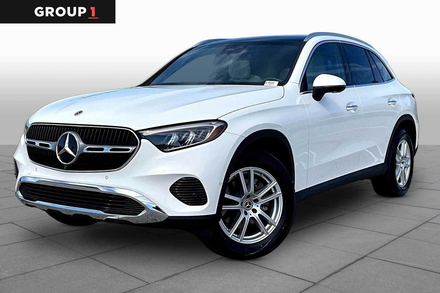 Polar White 2025 Mercedes-Benz GLC 300 4MATIC SUV / Crossover All-Wheel Drive 9-Speed Automatic