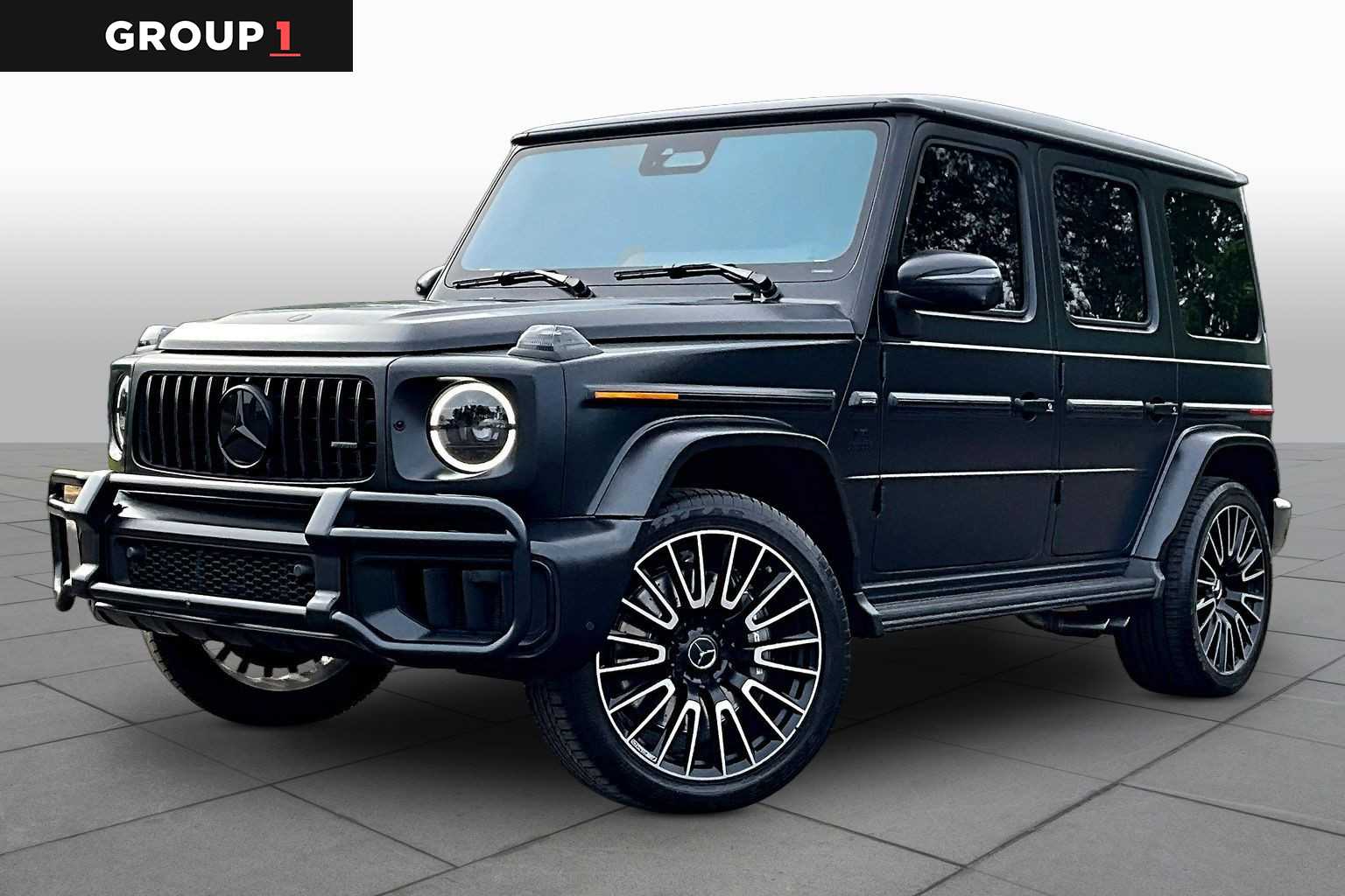 MANUFAKTUR Night Black magno 2025 Mercedes-Benz G-Class AMG G 63 4MATIC SUV / Crossover All-Wheel Drive 9-Speed Automatic