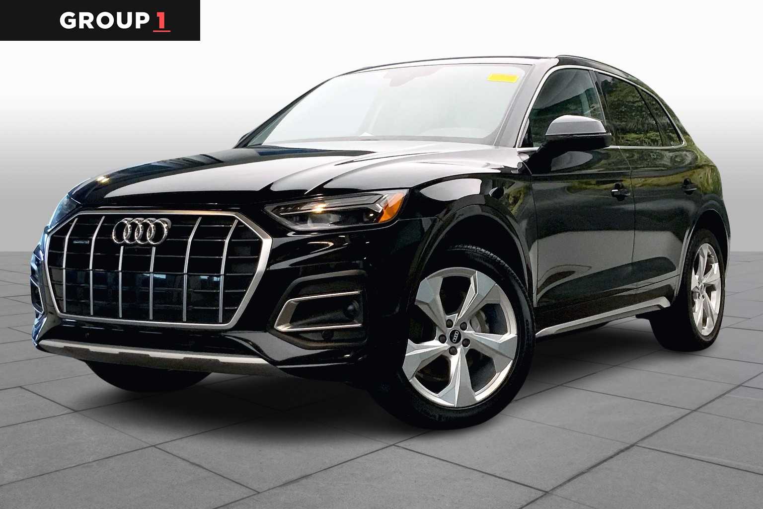 Mythos Black Metallic 2021 Audi Q5 SUV / Crossover All-Wheel Drive 7-Speed Automatic