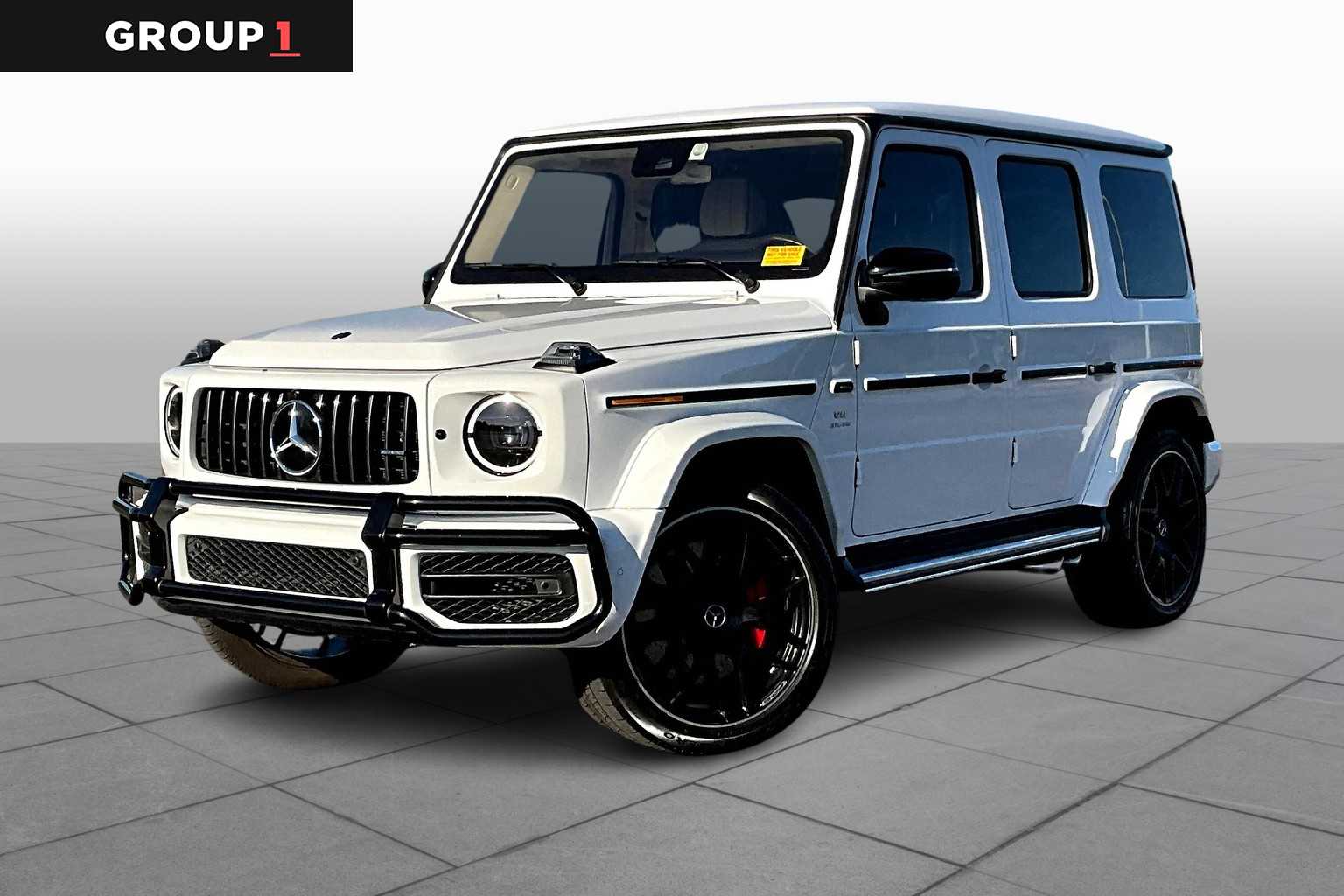 Polar White 2020 Mercedes-Benz G-Class AMG G 63 4MATIC SUV / Crossover All-Wheel Drive 9-Speed Automatic