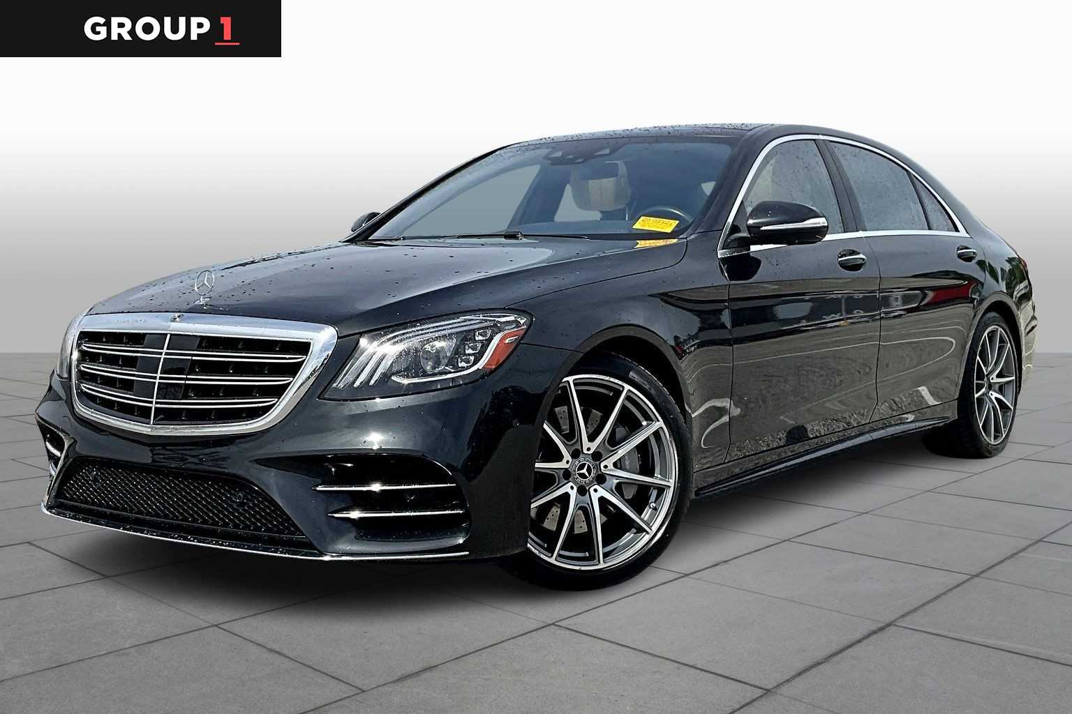 Magnetite Black Metallic 2019 Mercedes-Benz S-Class S 560 RWD Sedan Rear-Wheel Drive 9-Speed Automatic