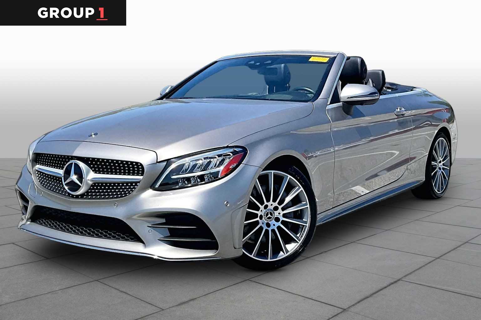Mojave Silver Metallic 2019 Mercedes-Benz C-Class C 300 Cabriolet RWD Convertible Rear-Wheel Drive 9-Speed Automatic
