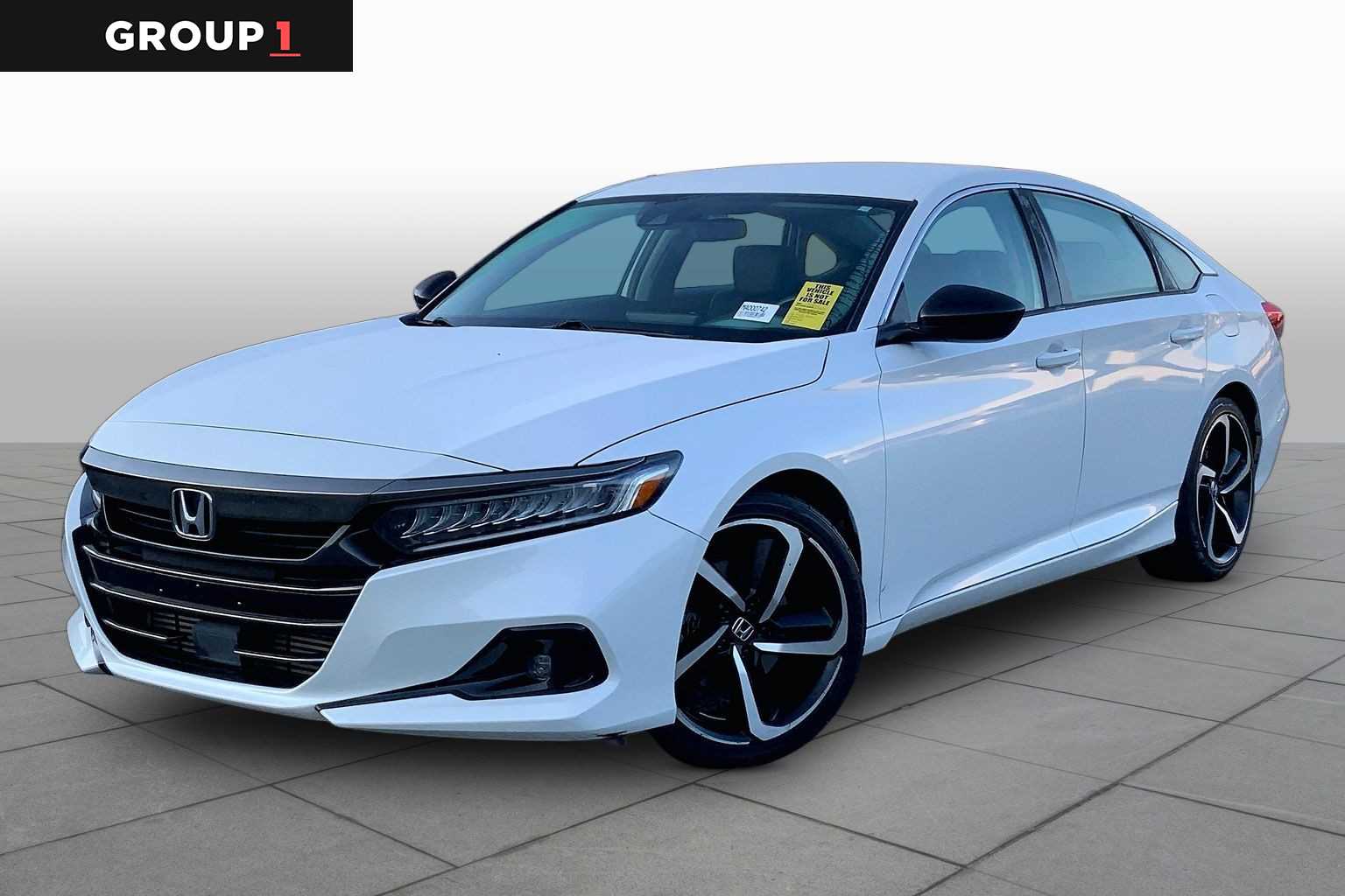 Platinum White Pearl 2021 Honda Accord Sport Special Edition FWD Sedan Front-Wheel Drive Continuously Variable Transmission
