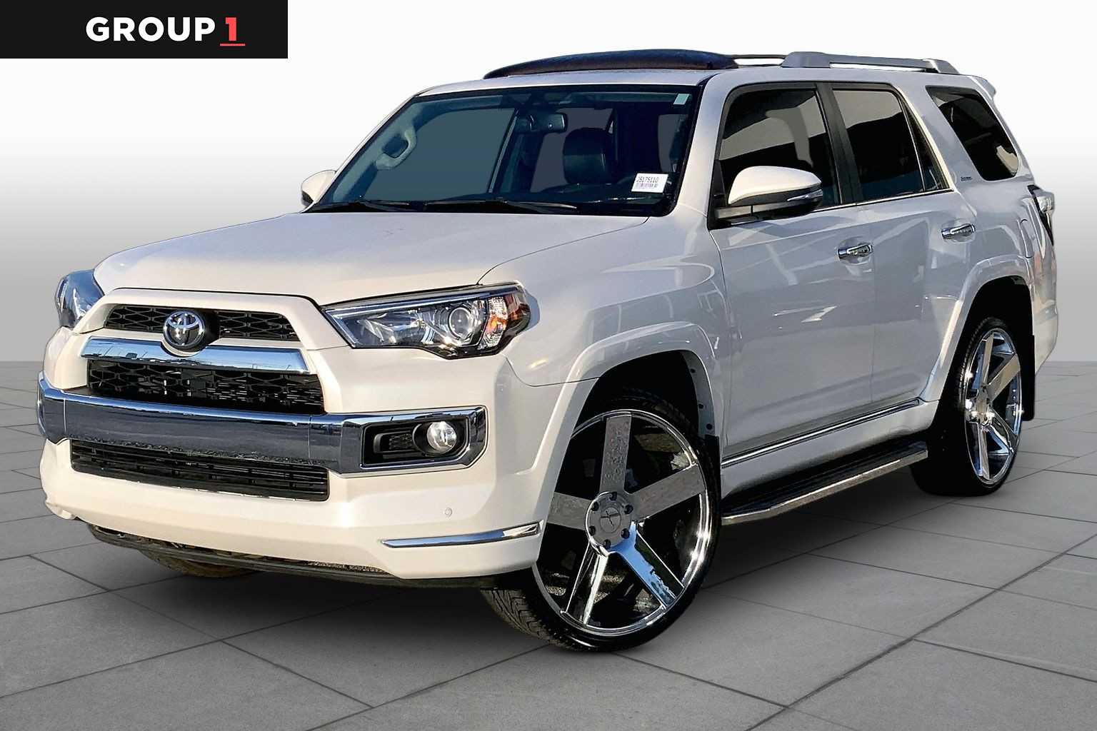 White (Blizzard Pearl) 2018 Toyota 4Runner Limited SUV / Crossover 4X2 5-Speed Automatic