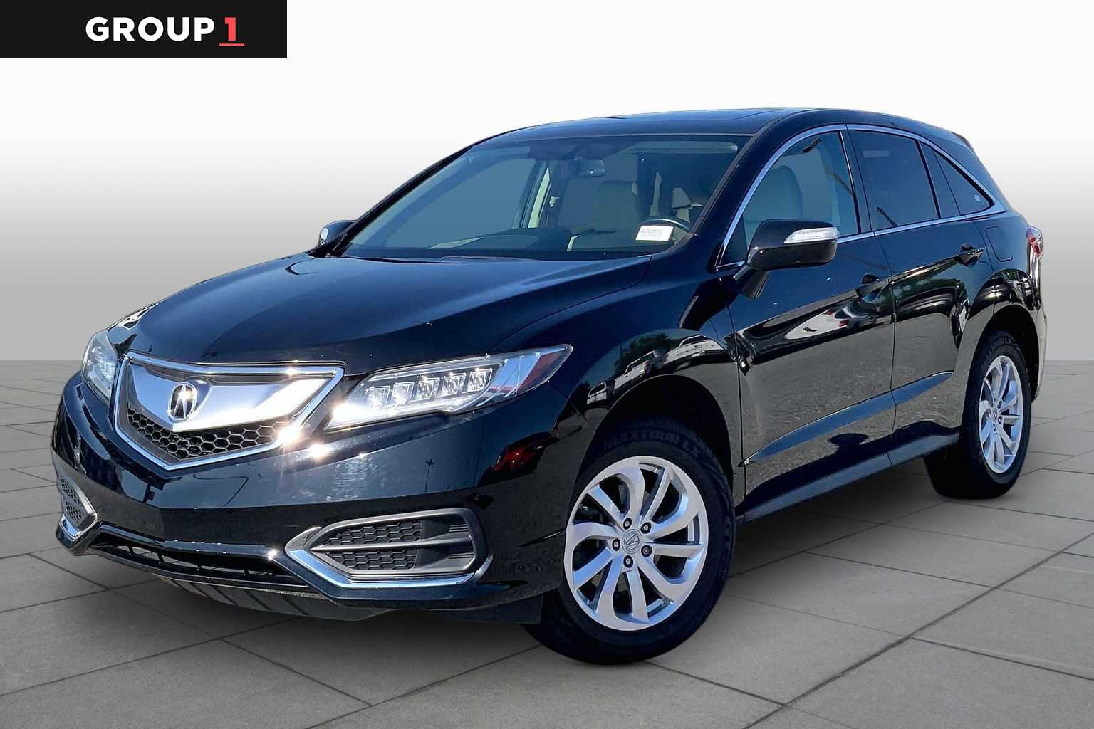 Crystal Black Pearl 2016 Acura RDX SUV / Crossover Front-Wheel Drive 6-Speed Automatic