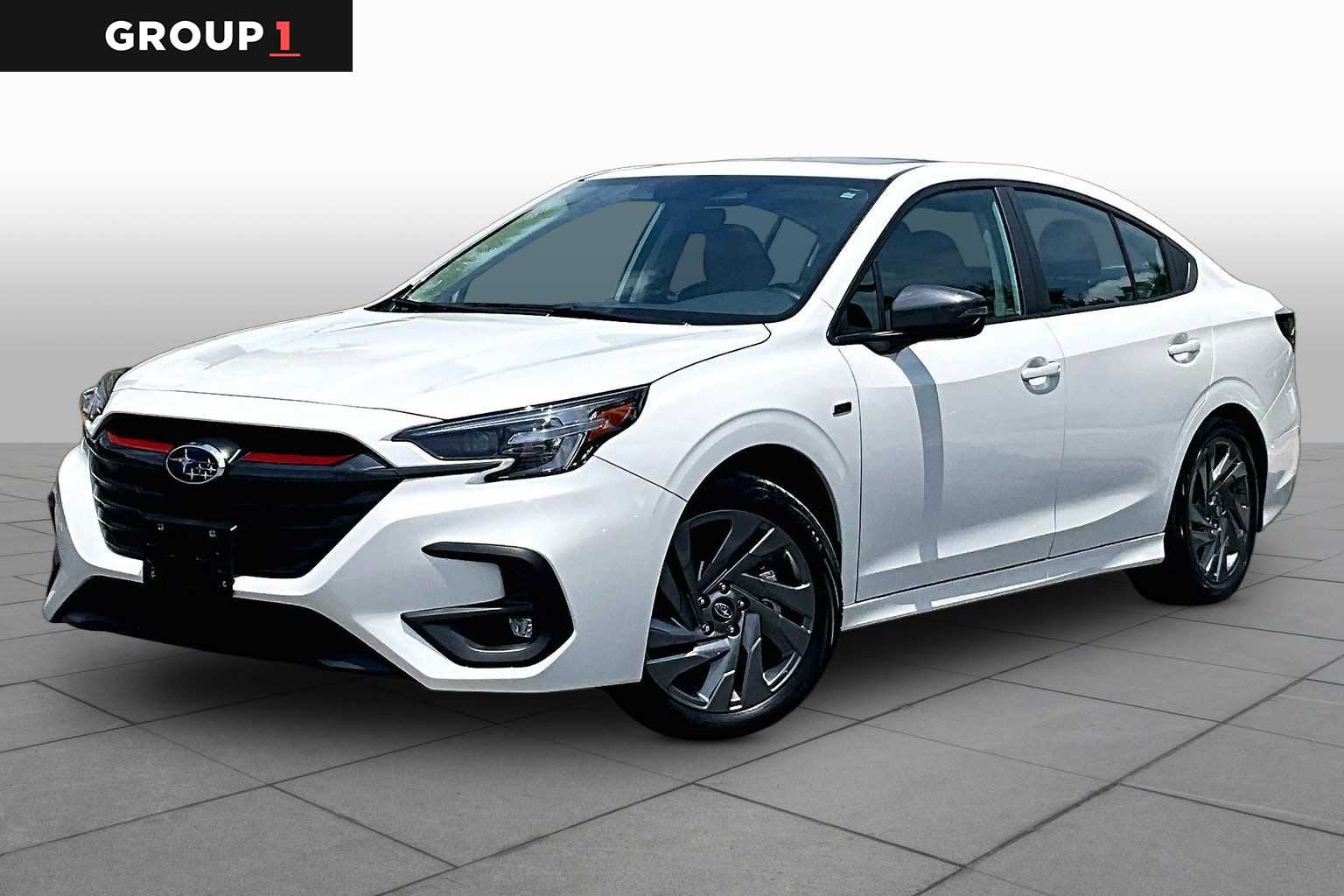 Crystal White Pearl 2025 Subaru Legacy Sedan All-Wheel Drive Continuously Variable Transmission