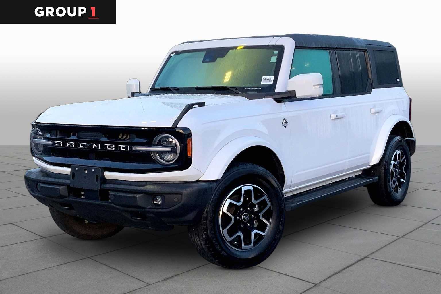 Oxford White 2024 Ford Bronco SUV / Crossover Four-Wheel Drive Automatic